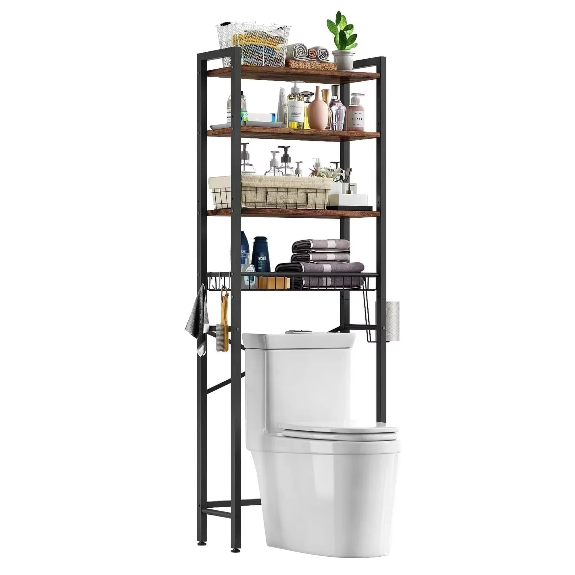 Plumbing Efficient with Adjustable, Ventilated, Vintage Brown - Carb P2 Board, Powder-Coated Carbon Steel Brown Model EA4C37
