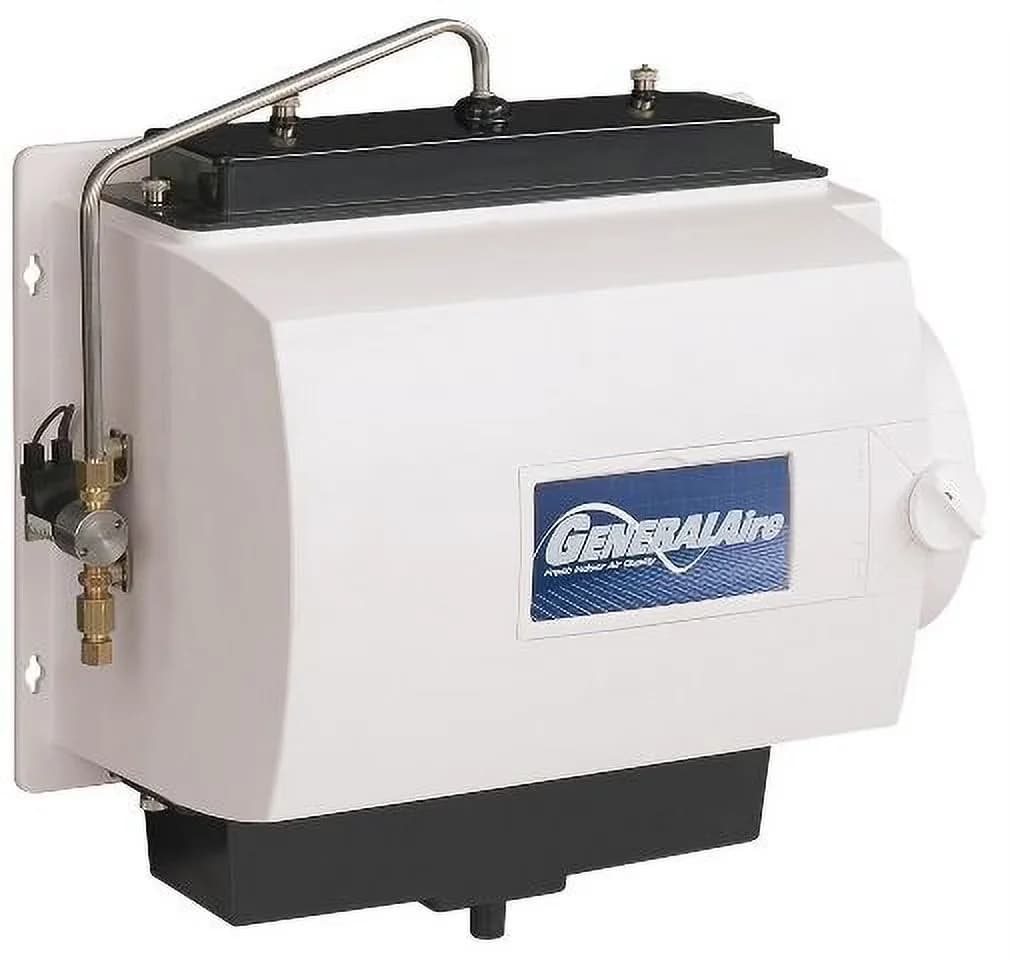 Compact Humidifier with GFI # 5144, Legacy Whole House Flow-through - Gray Model 95CBFB