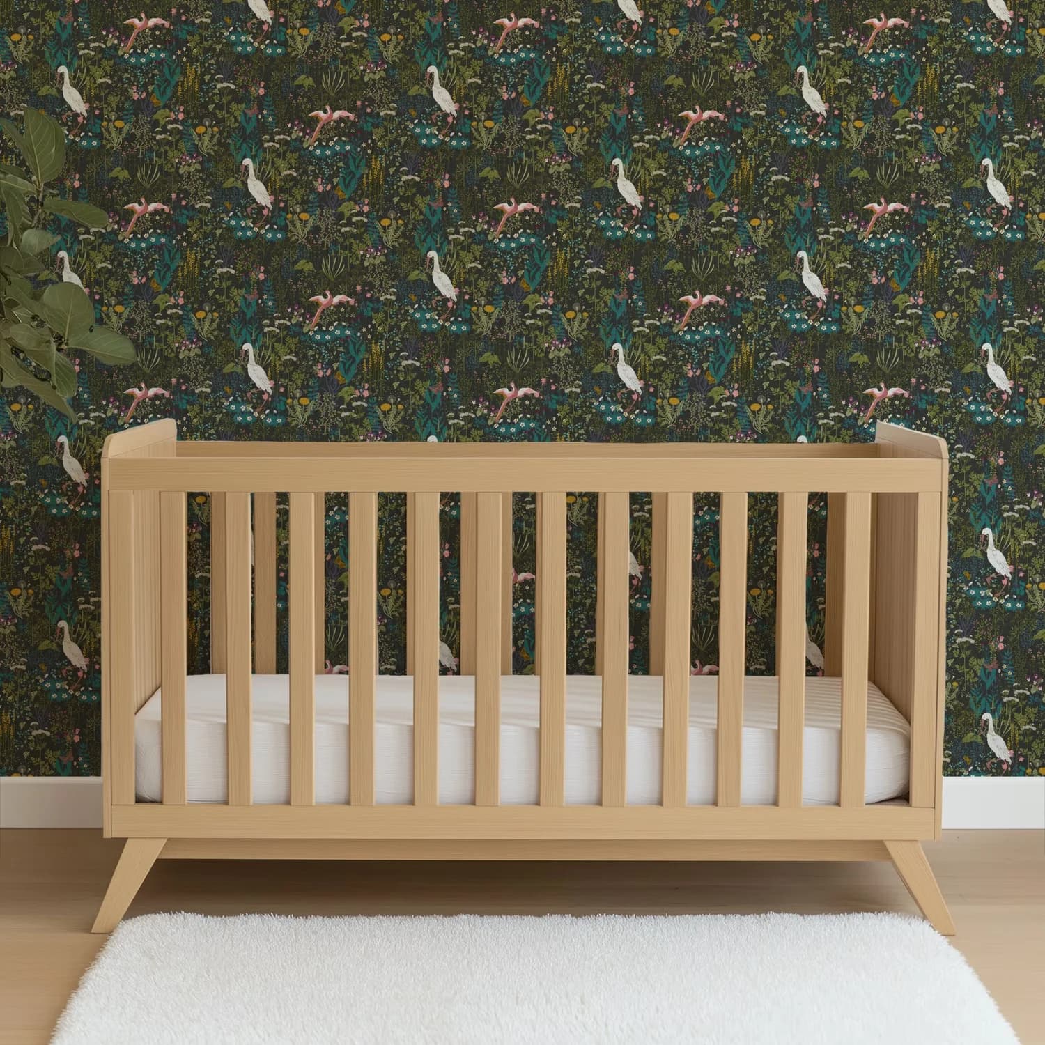 Wallpaper Professional with Removable, PVC-free paper for easy DIY installation, Roll - Green, Multicolor Non-Woven Fiber Model 2FD42E