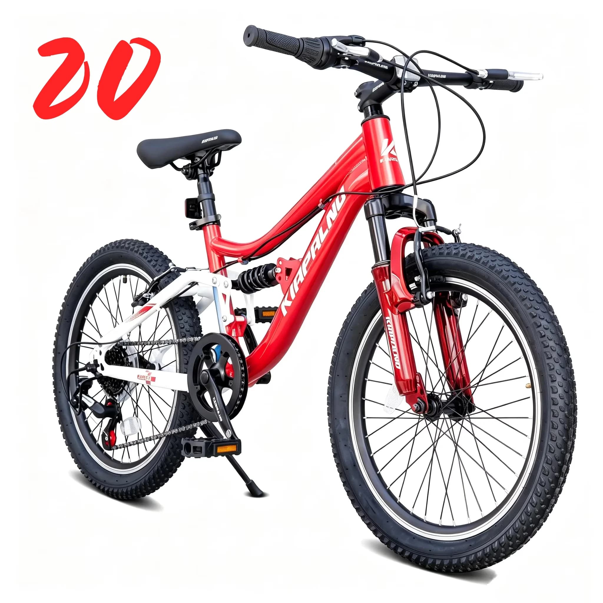 Efficient Mountain Bike with Adjustable Height, Use Case:Garden & Outdoor - Red Model B6AB15
