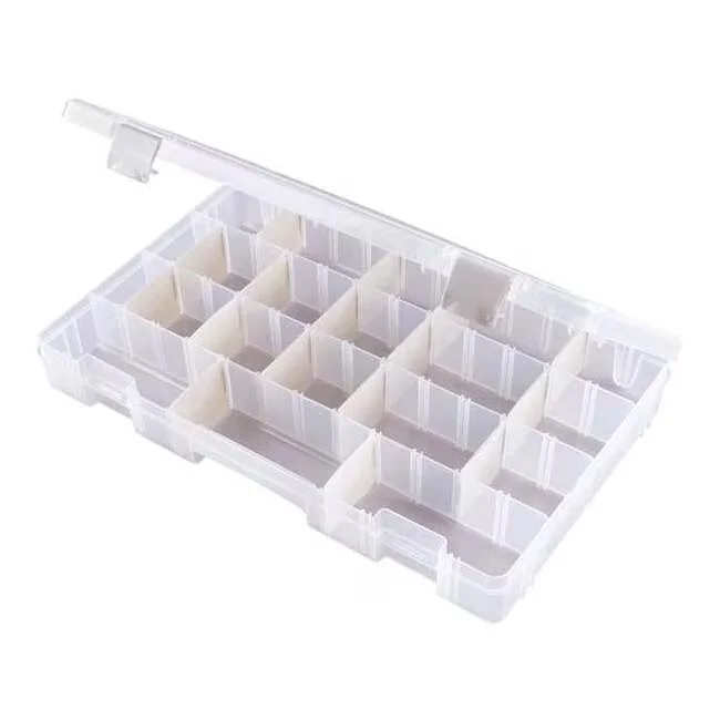 Garage Storage Supply Quality with Adjustable, 1 15/16 in, Translucent - Clear Plastic Model ED148E