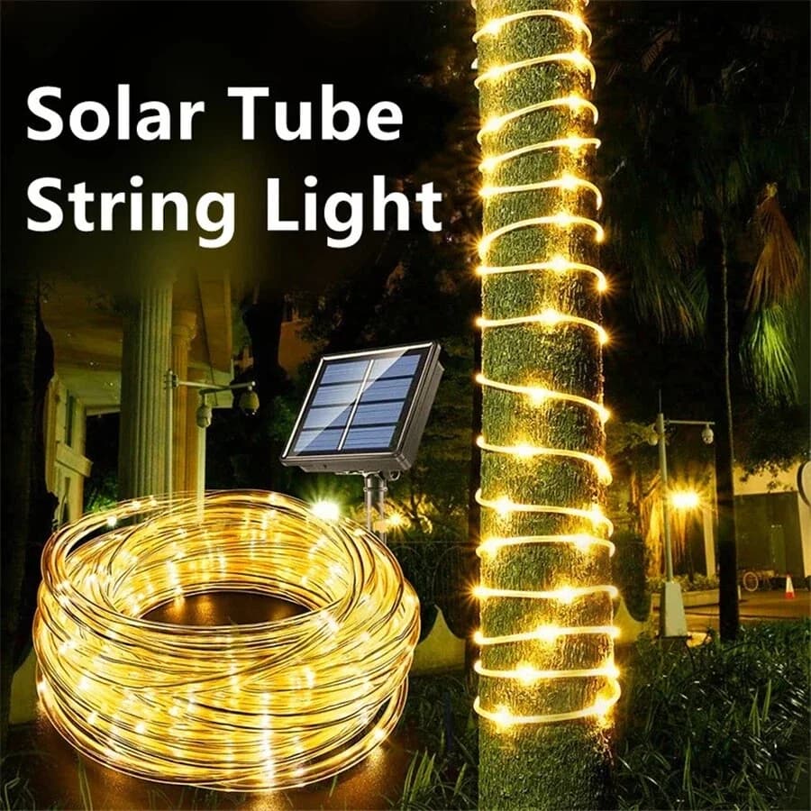 Stylish Novelty Light with LED, Solar - 39Ft - Modern Design Model E4362F