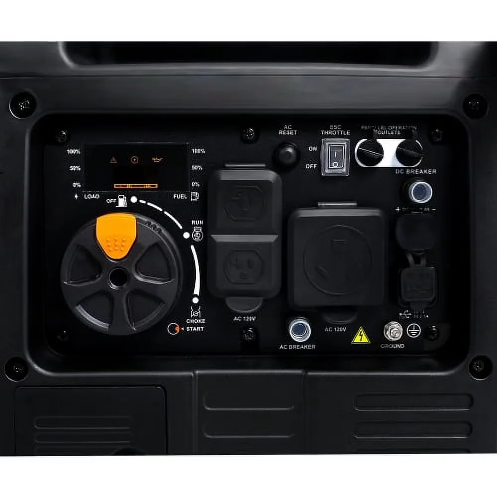 Professional Generator with 4500W, Usb Port, 4500w Portable Electric Start for Indoor, Outdoor - Model 3E5951