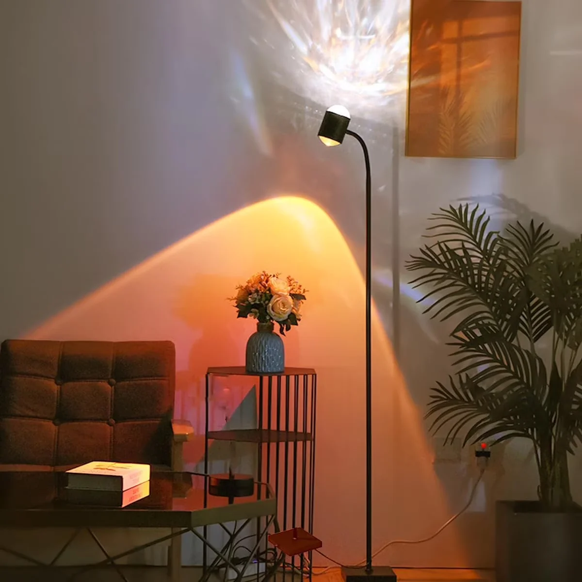Lamp Set Professional with LED, Mid-Century, Adjustable Height - White Metal Model 2BA52A