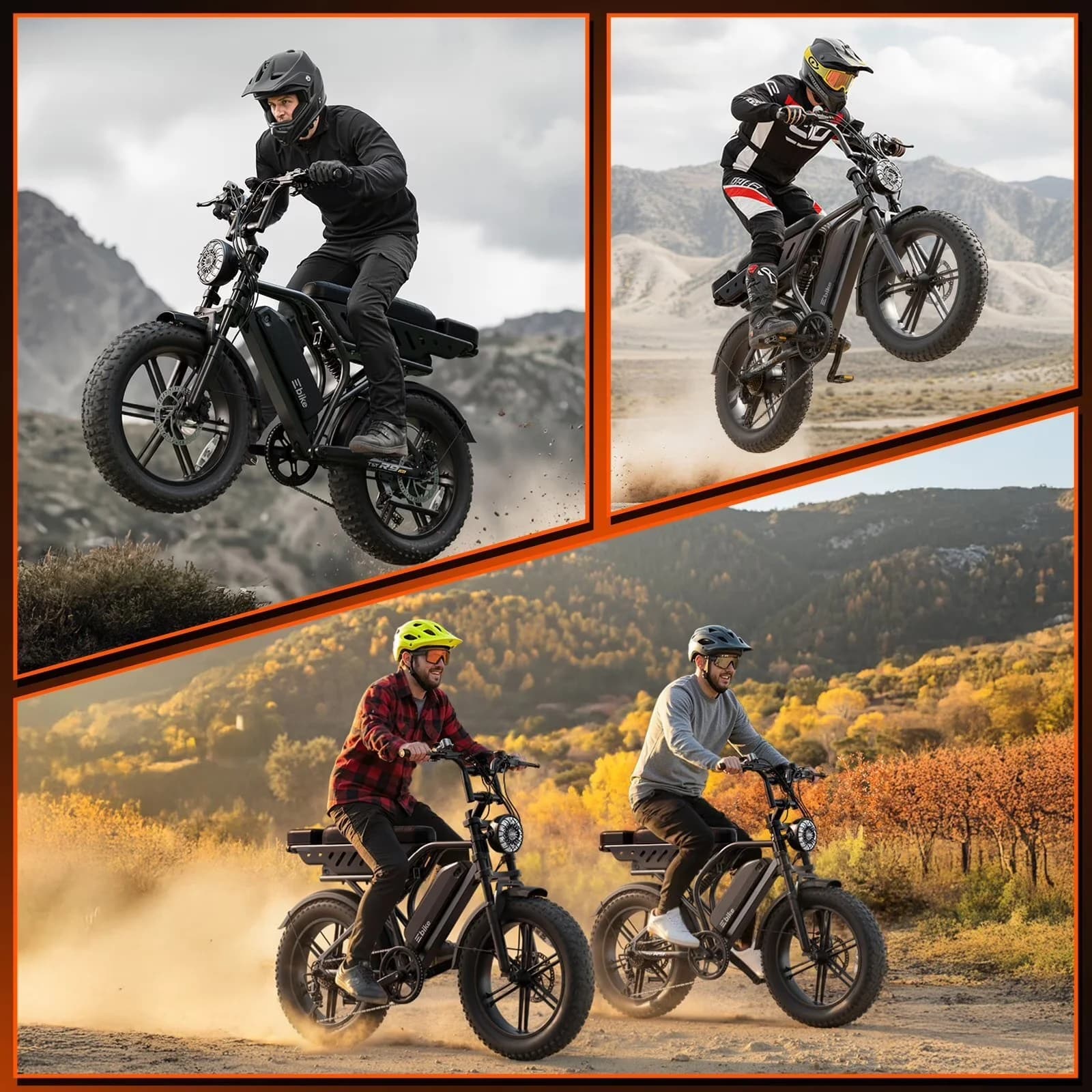 Essential Electric Bike with Battery, 750W, 48V for Home and Office - Model 143EFB