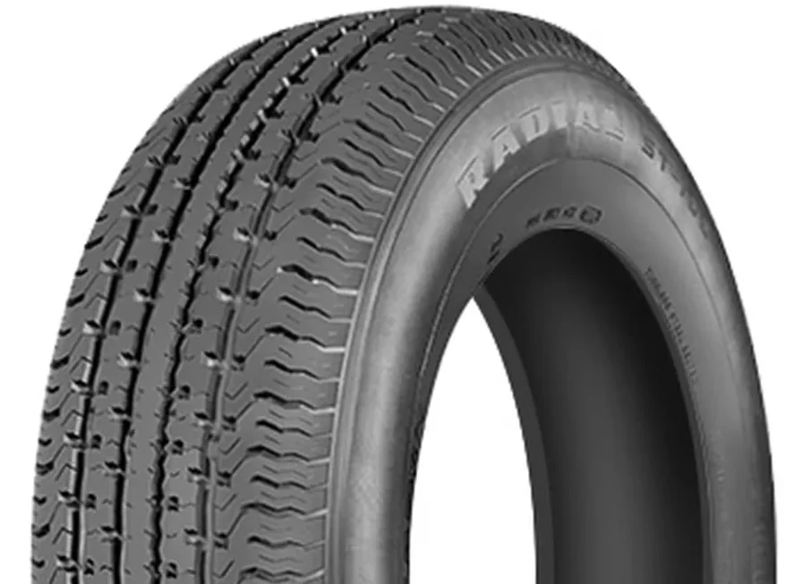 Versatile Trailer Tire with Fits Multiple Makes And Models, Sidewall style: Black Sidewall - Model 1A0D61