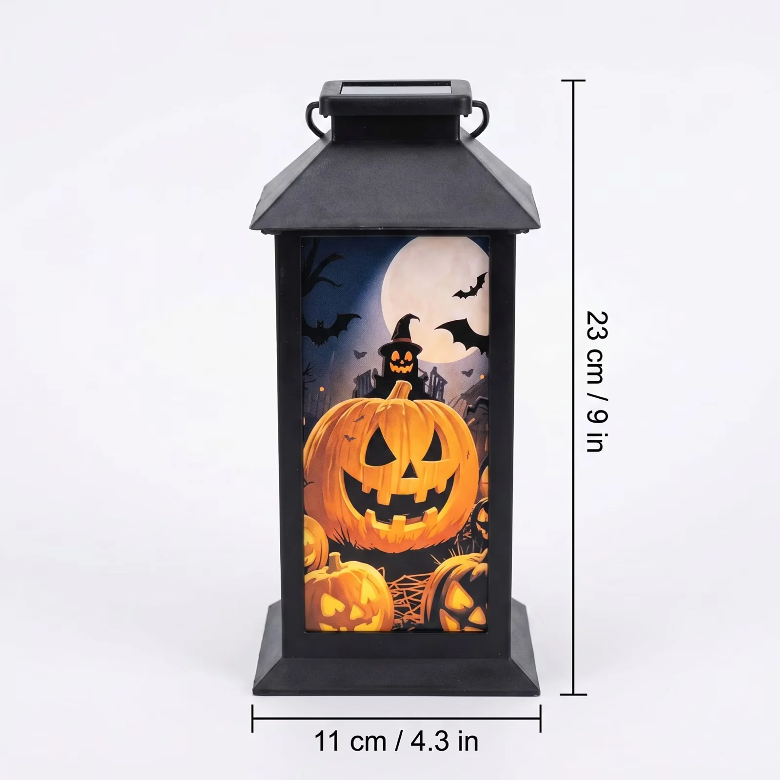 Sleek Novelty Light with LED, Solar, Eco Friendly - Black for Garden, Patio Model 951AE5