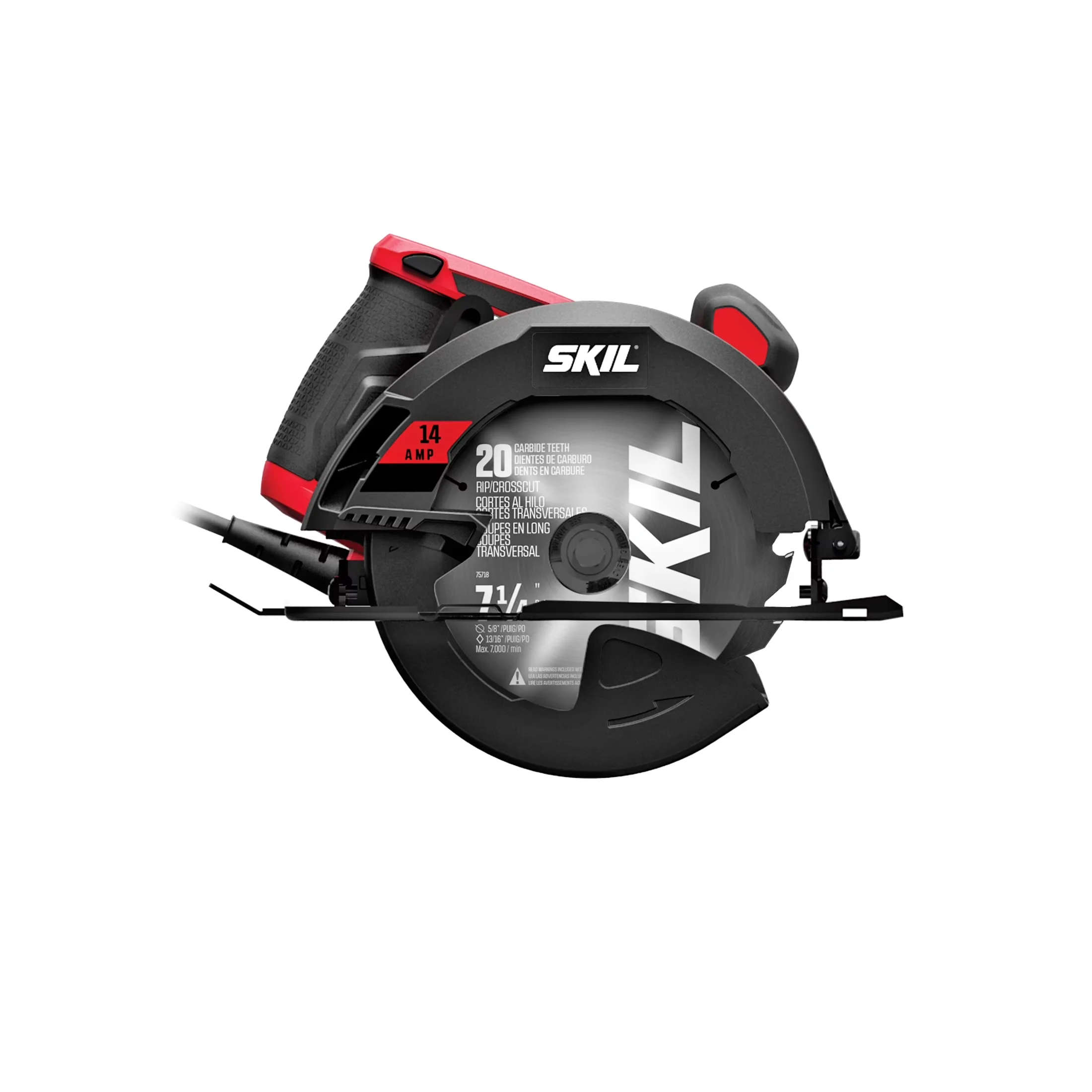 Innovative Power Saw with 14A 7-1/4 In. Corded Circular for Everyday Use - Model 471111