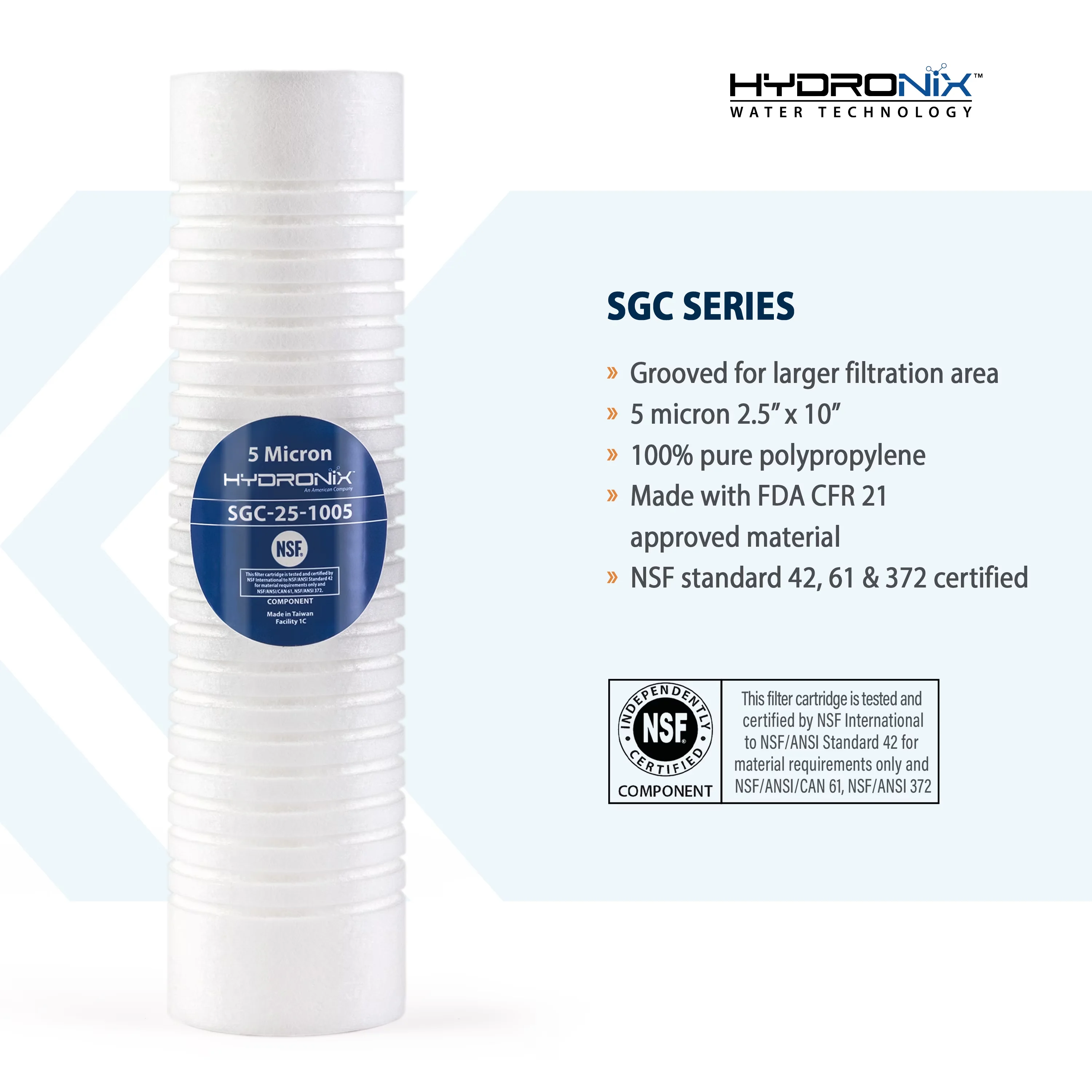 Compact Water Filtration with AP110 Model (6 Pack), Interchangeable - 25-1005 Model E47B4C