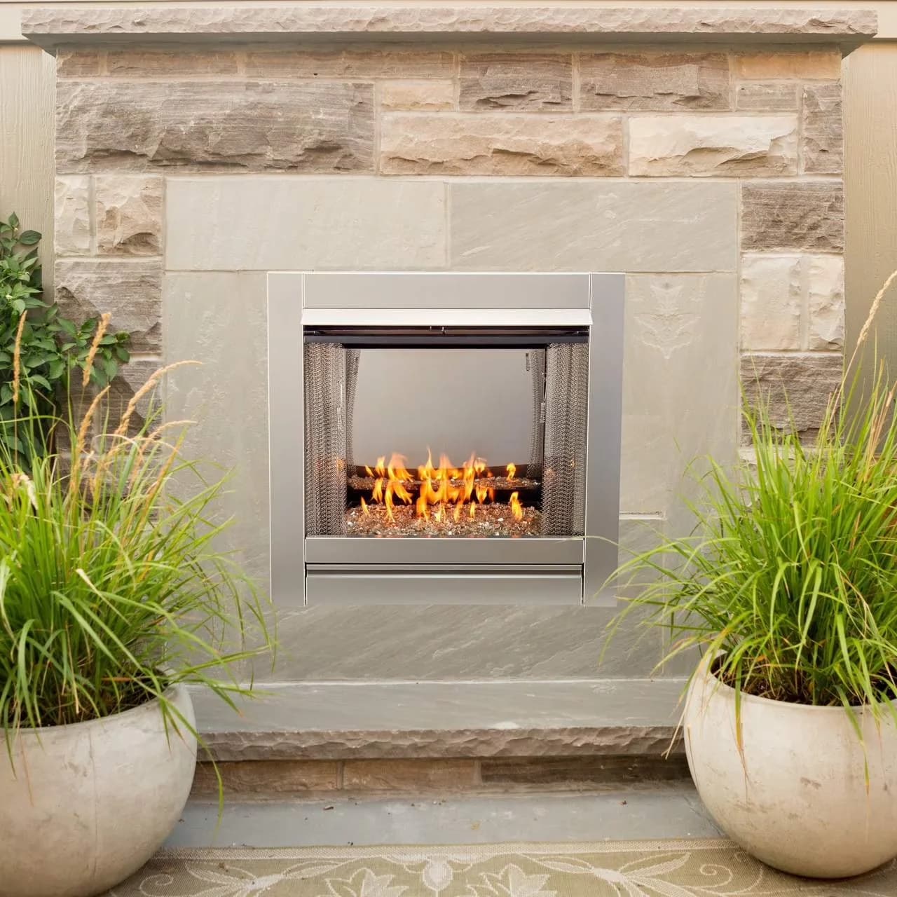 Outdoor Heating Compact with 24000 BTU, Ventless, Manual Control Model# - Clear Model 29170A