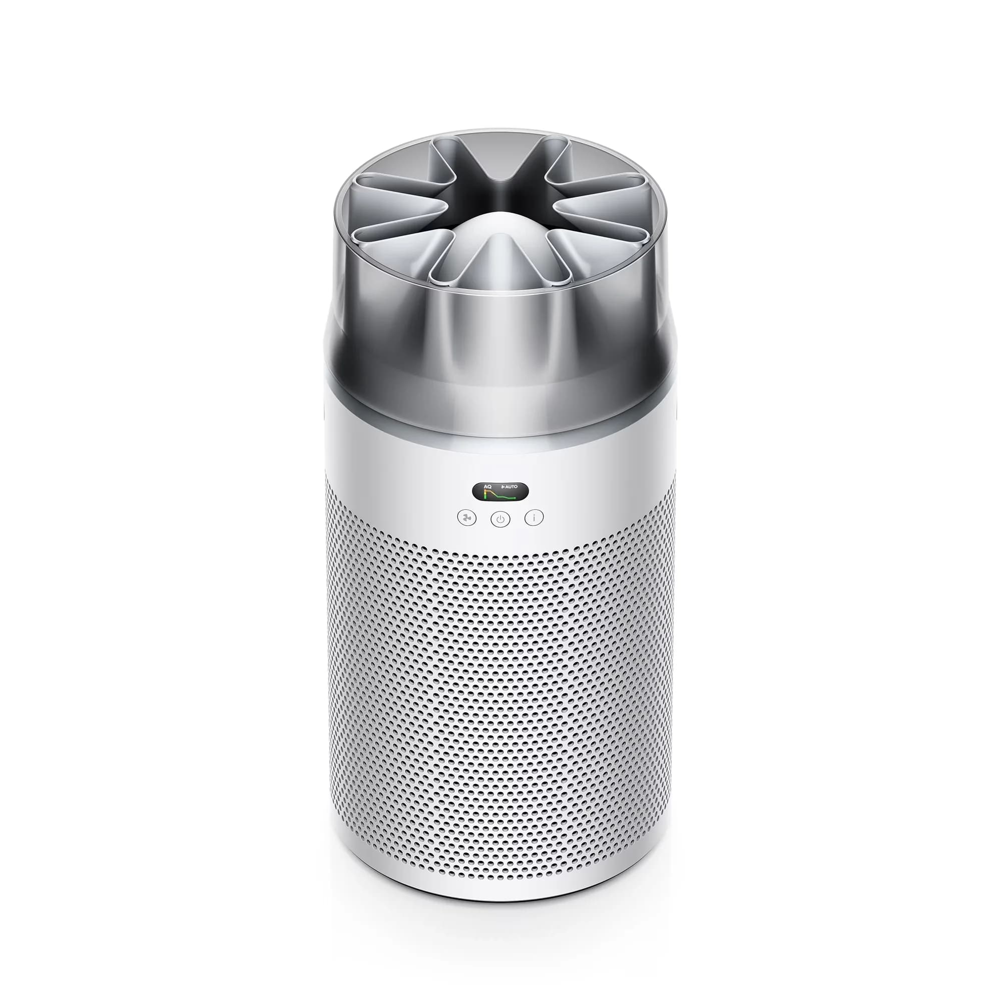 Air Purifier Compact - Silver HushJet for Daily Use Model F8E84B