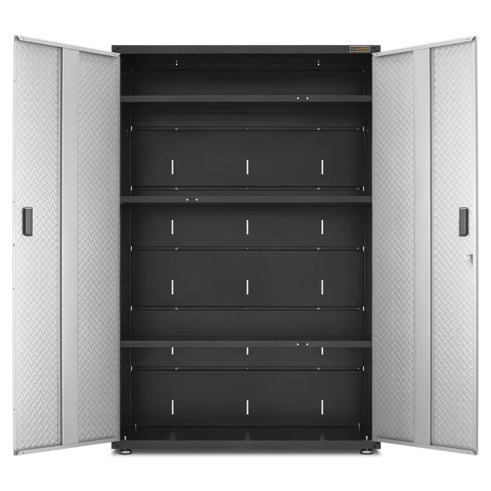 Sleek Garage Storage Supply - Steel Blue WIMpPCmGOs - Traditional Style Model AE26CF