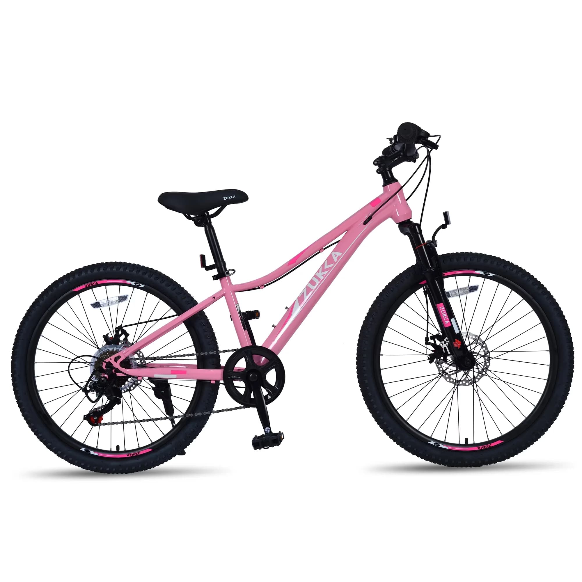 Premium Kids Bike with Lightweight, Steel Frame, Suspension Fork - Pink Model 9FCE96