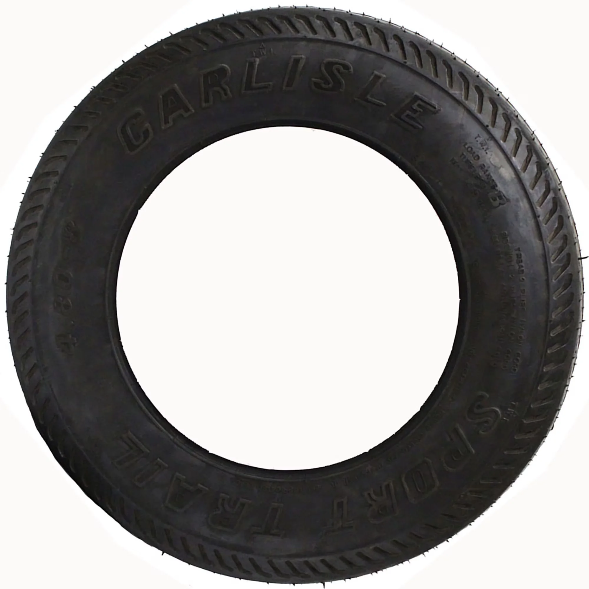 Professional Trailer Tire with Fits Multiple Makes And Models - 5X8 - Traditional Style Model 8F3847
