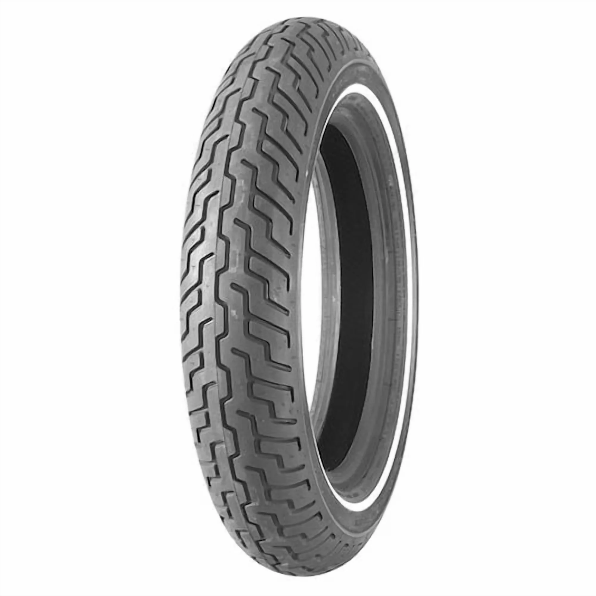Essential Motorcycle Tire with Size: 130/70B18, Position: Front - Black Model BDC754