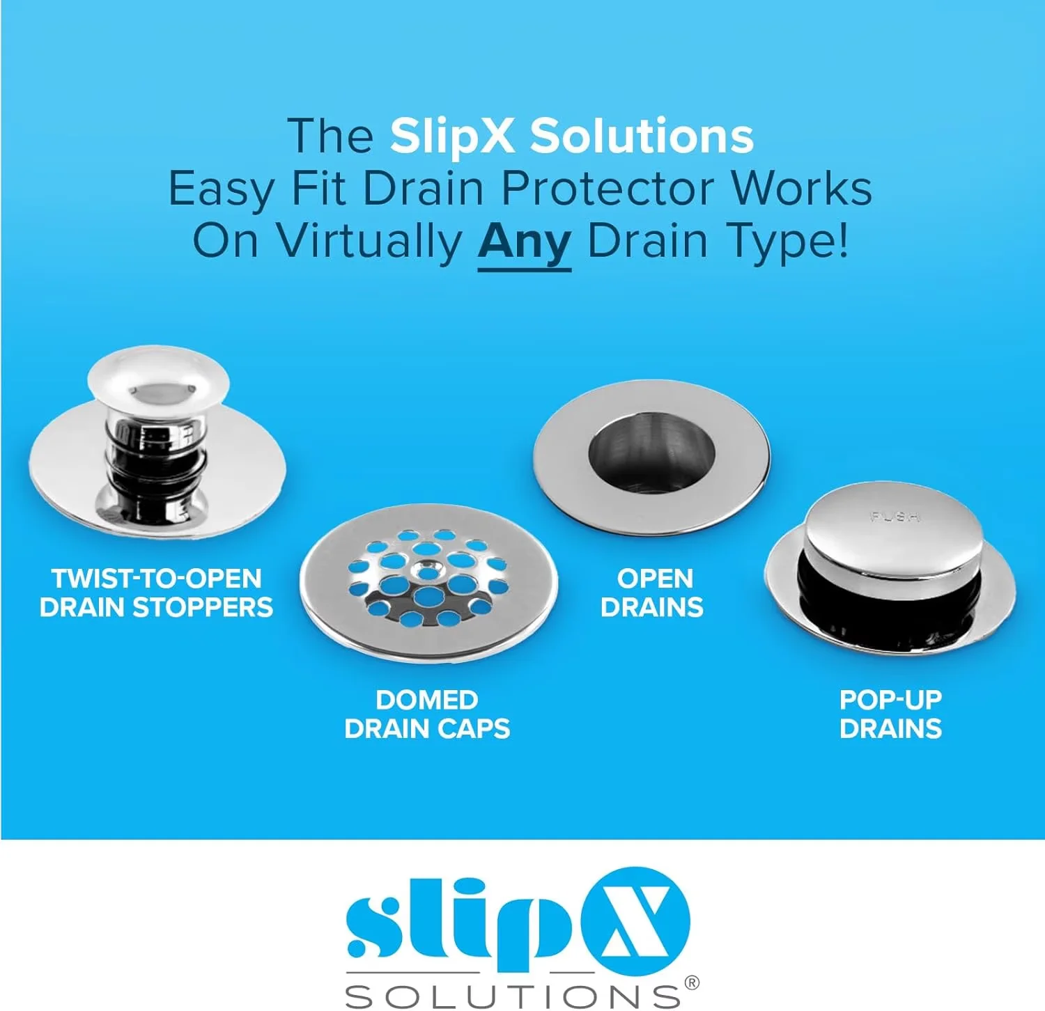 Quality Bathroom Renovation with Pop Up, Dome Drain Protector - Gray Silicone Model 6BD5BB