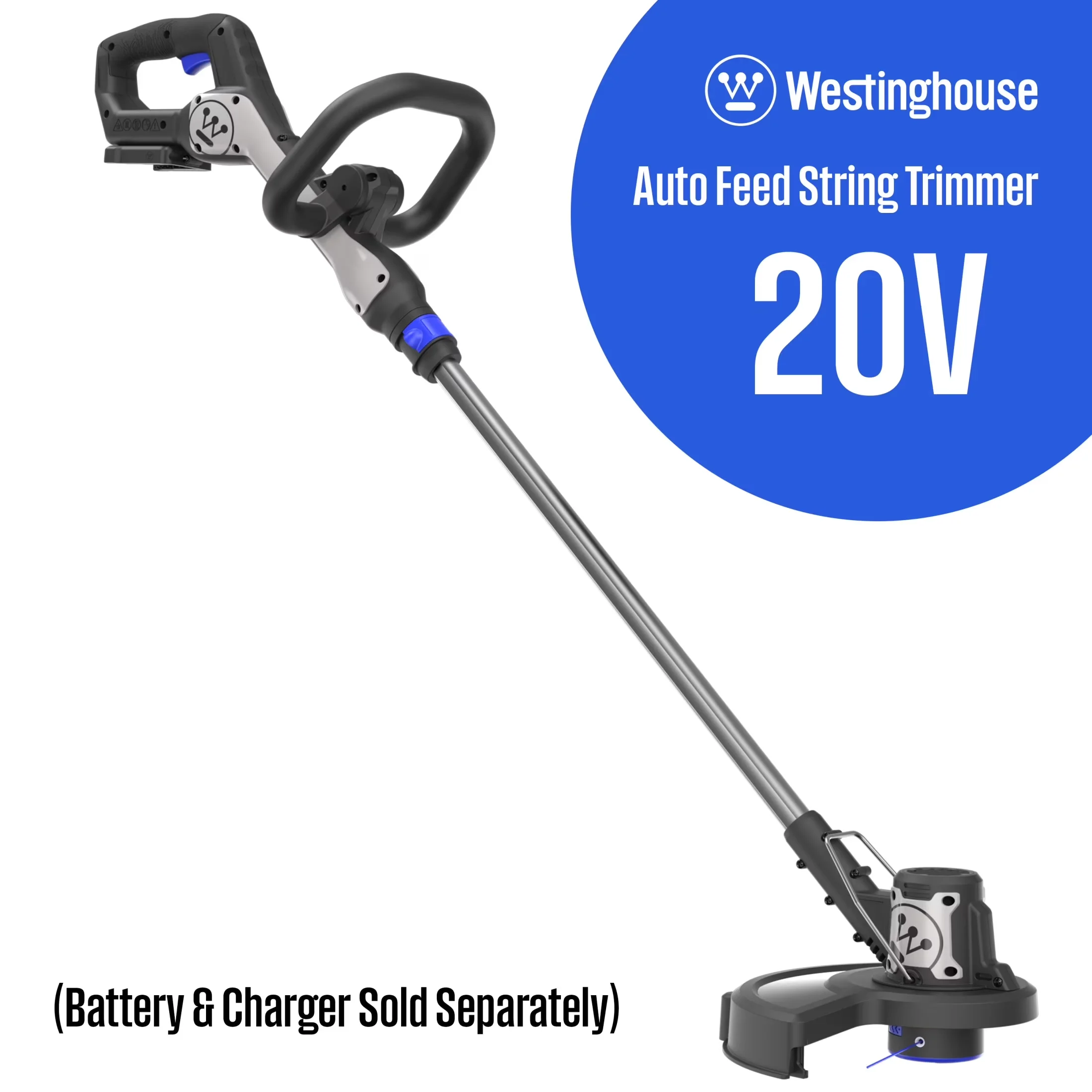 String Trimmer Essential with Battery, 20V, 20V 2-in-1 Cordless and Edger - Black Model BE6F8A