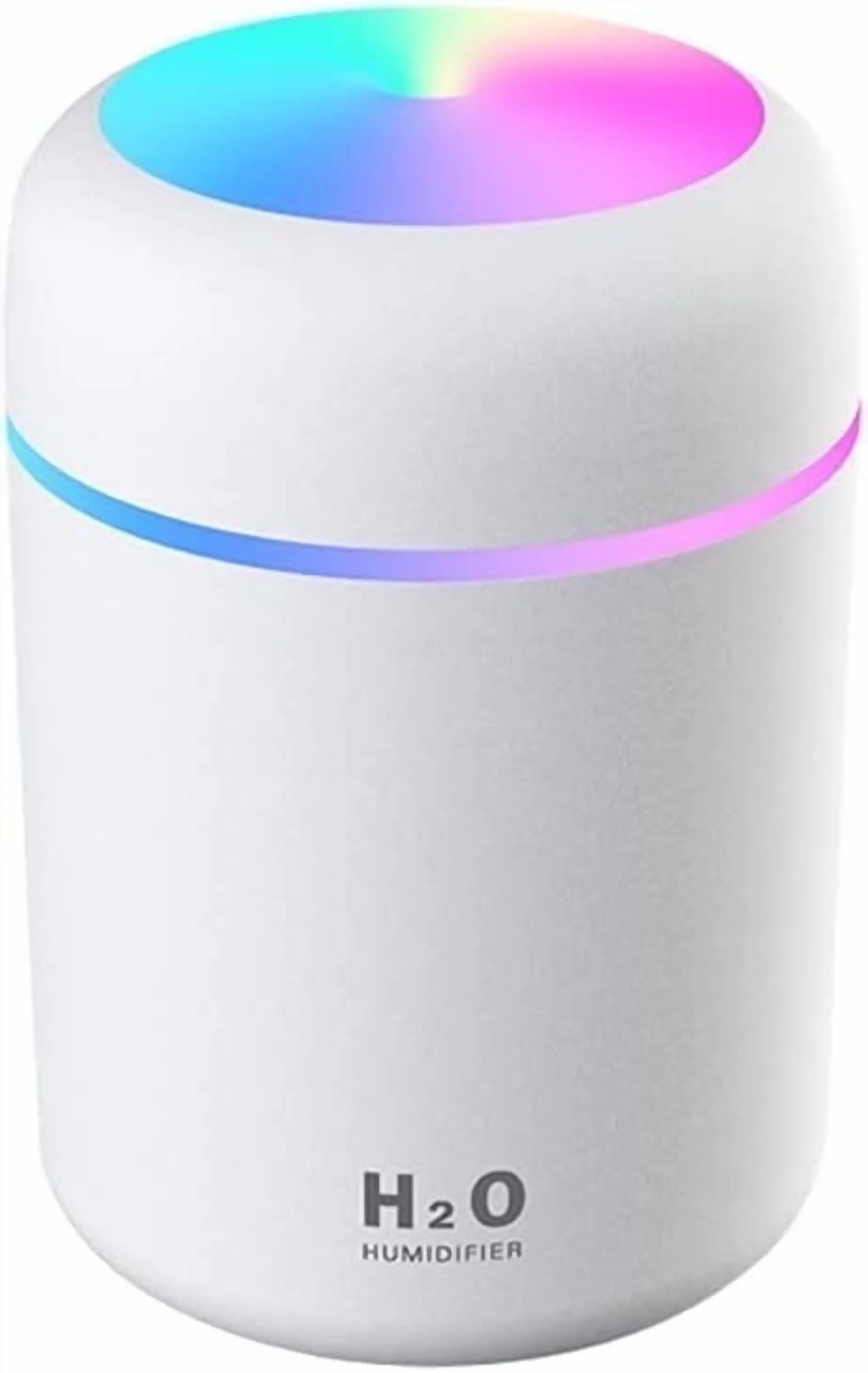 Efficient Humidifier with Automatic Moisture Control, Automatic Shut-Off - White for Car, Office Model B02DDE