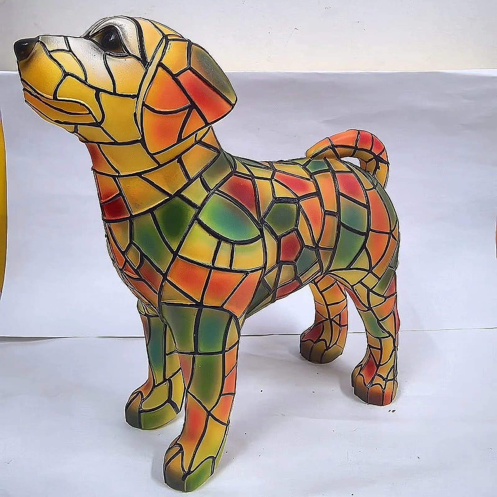 Innovative Lamp Set with LED, Art Deco, Fall Labrador - Labrador 9inches Model 473E8E