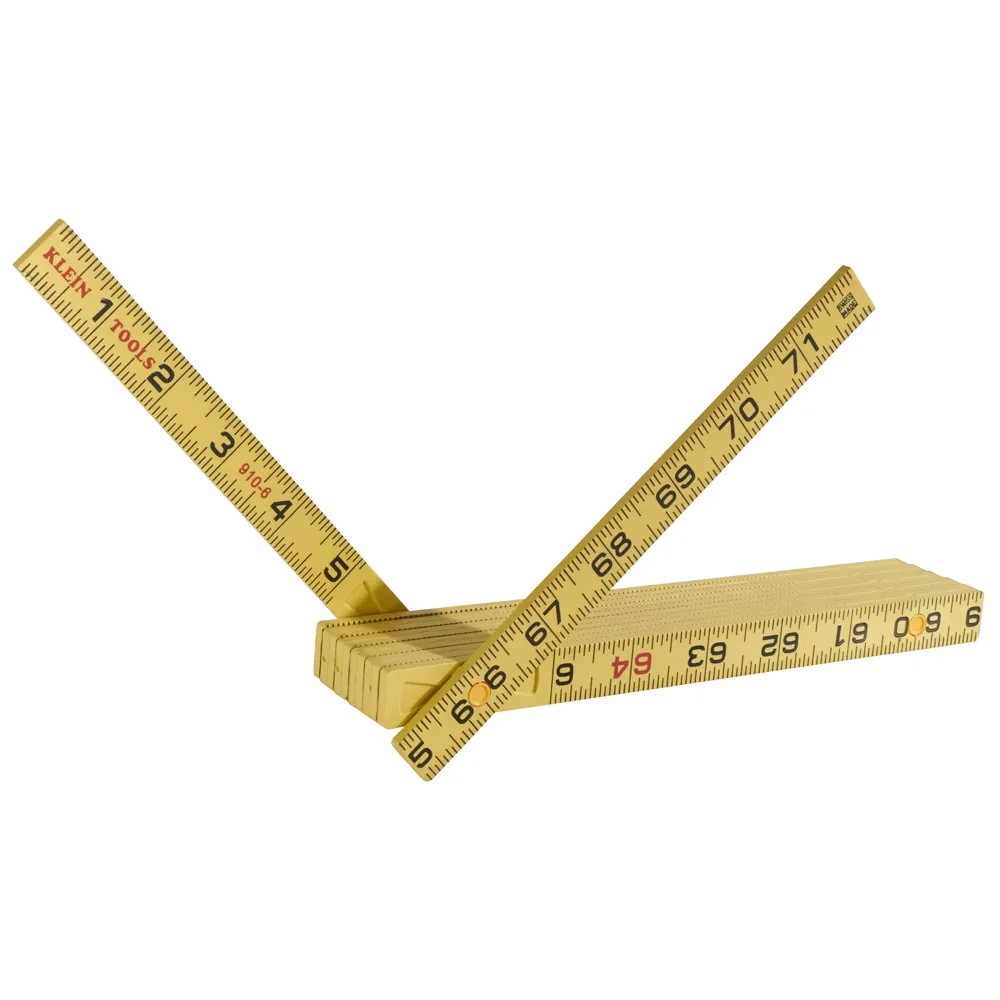 Efficient Pro Tool with Engraved, Engraved graduations on both sides. - Yellow Aluminum, Fiberglass Model 1D13A8