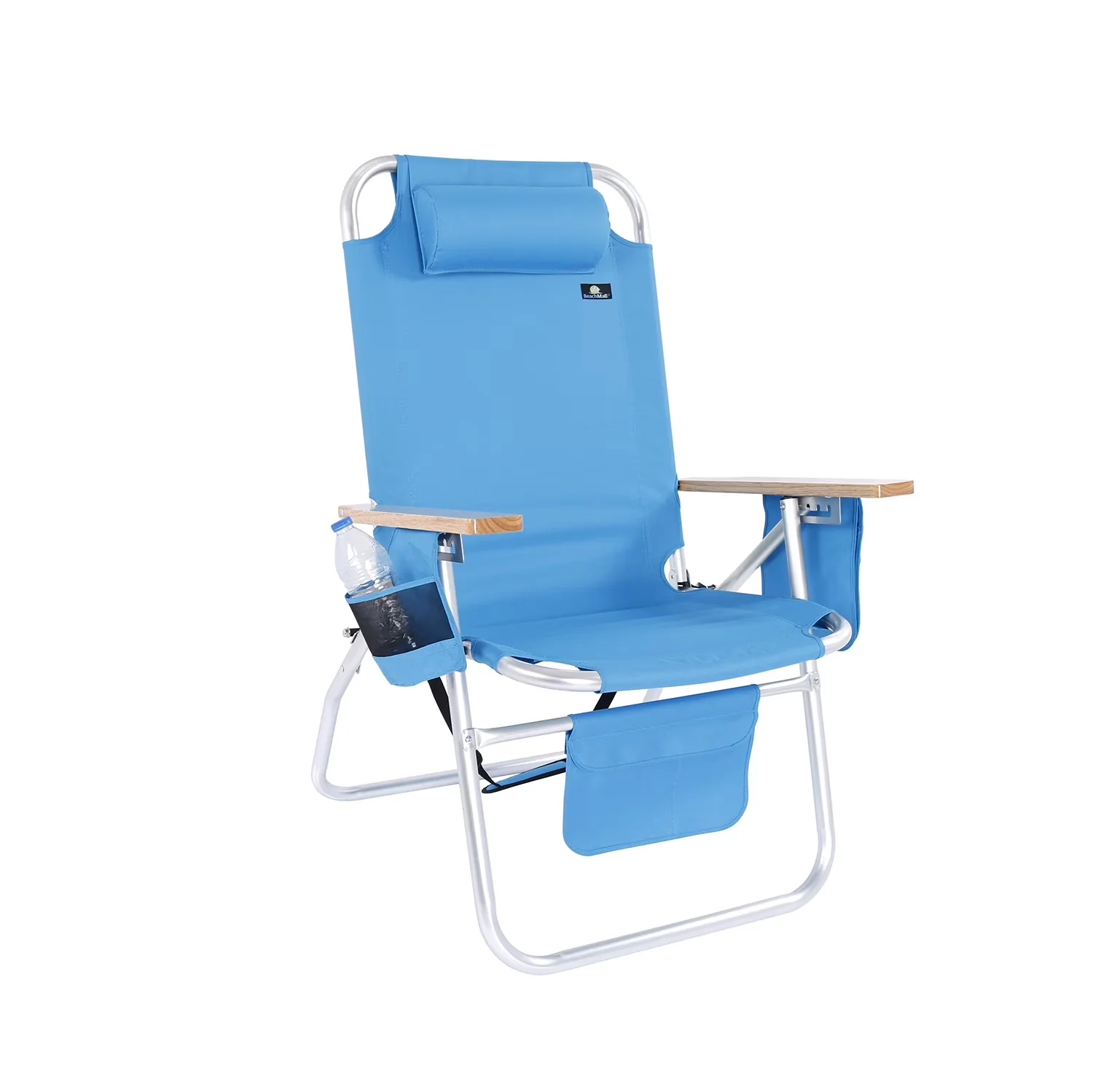 Beach Chair Modern with Folding, Adjustable, Rust Resistant - Aluminum Model 55ED4F