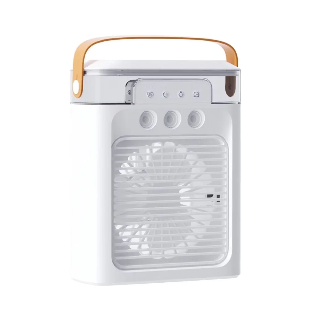 Premium Fans In Cooling with LED, Remote Controlled - White Plastics, Electronic Components Model FF8360