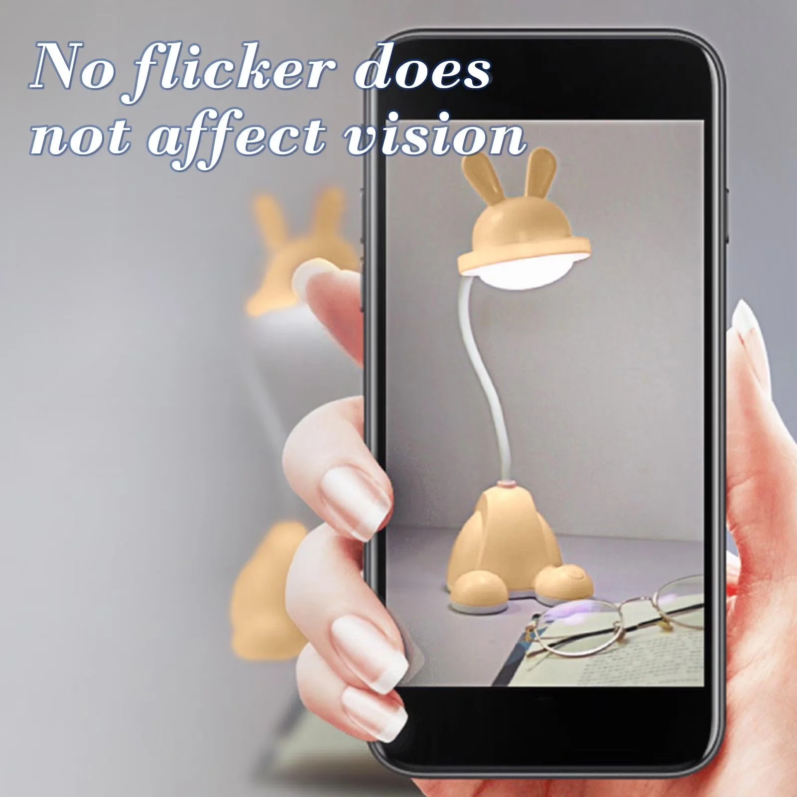 Versatile Desk Lamp with Battery, LED, Adjustable Head - Multicolor Lights For Room,Lightsaber Wall Mount,Lightning Cable,Lights For... Model ED2FB7