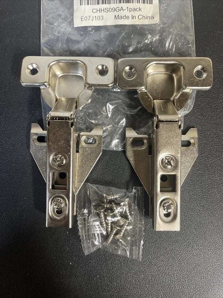 Essential Kitchen Renovation with Probrico 1 Pair 2 Pack Cabinet Hinges - Model 80C909