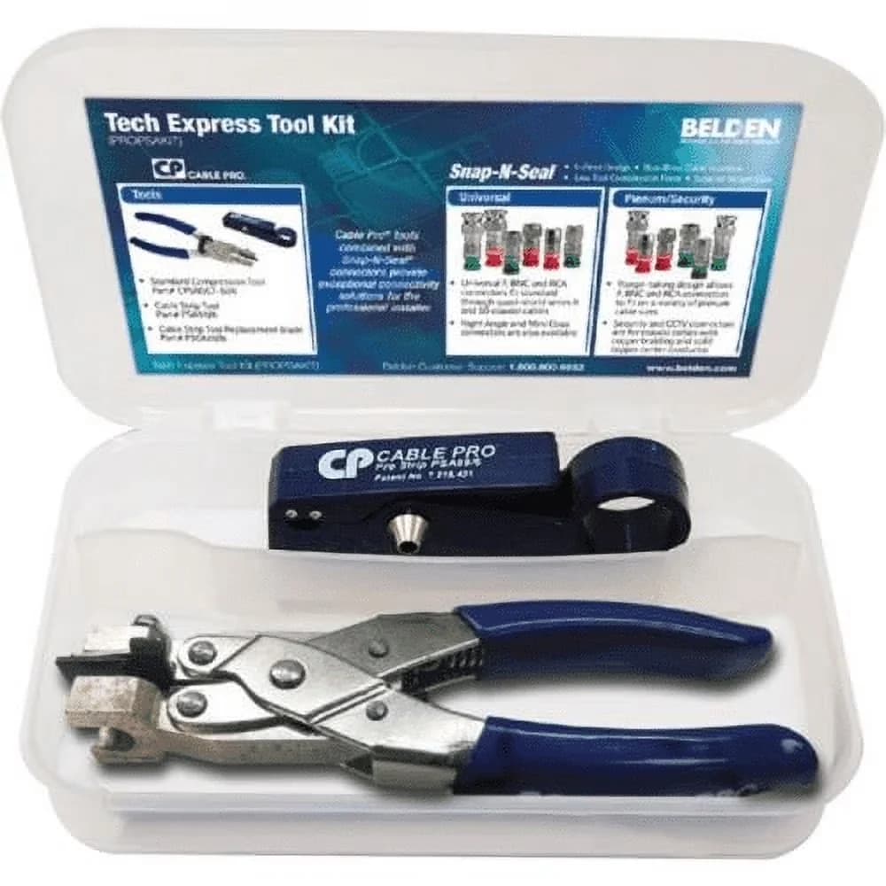 Woodworking Innovative with Tech Express Tool Kit Snap-n-Seal, Quick and easy to use. - Blue Model 15CDEB