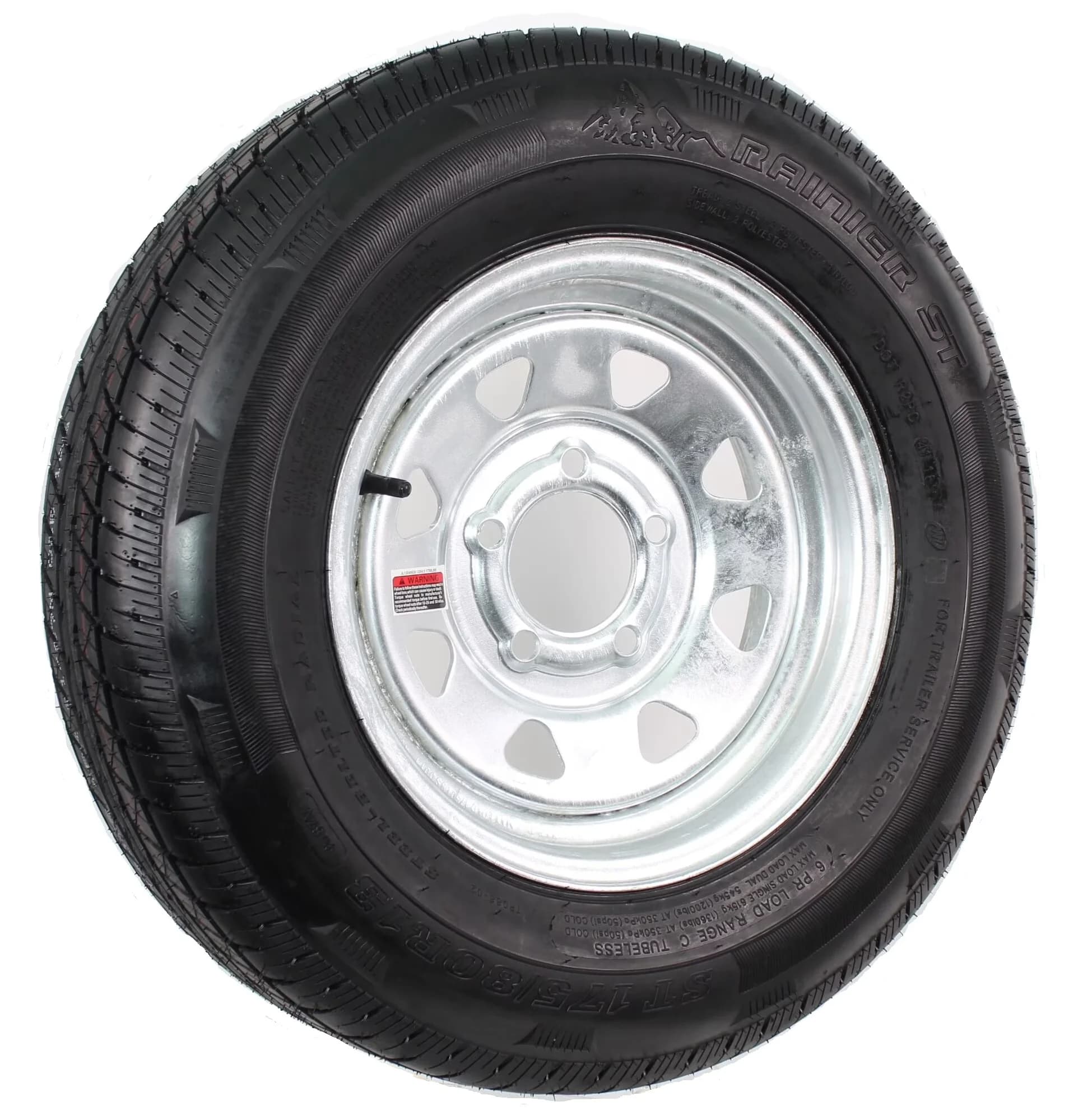 Classic Motor Home And Rv Tire with Heavy-Duty, Anti-Skid, Tire Size: 185/80D13 Load Range: C - Model 1B0572