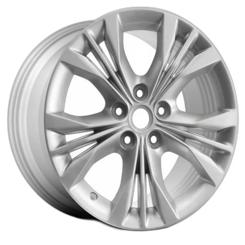 Professional Wheels And Rim with Color: All Pinted Silver Metallic, Condition: Remanufactured - Aluminium Alloy Silver Model 17165A