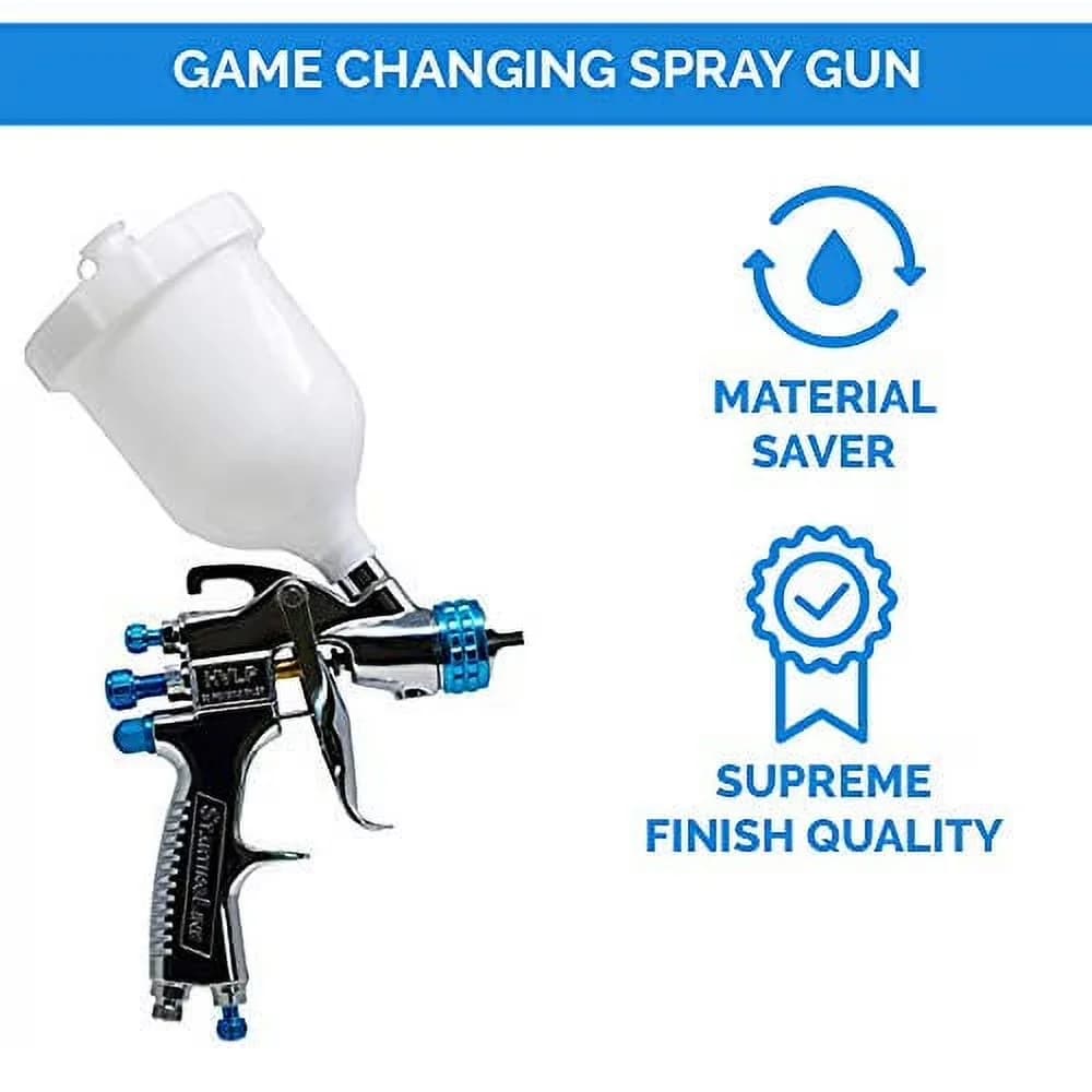 Air Tools Compressor Reliable with Finish - White 1.3 mm STARTINGLINE - Sleek Profile Model A0F053