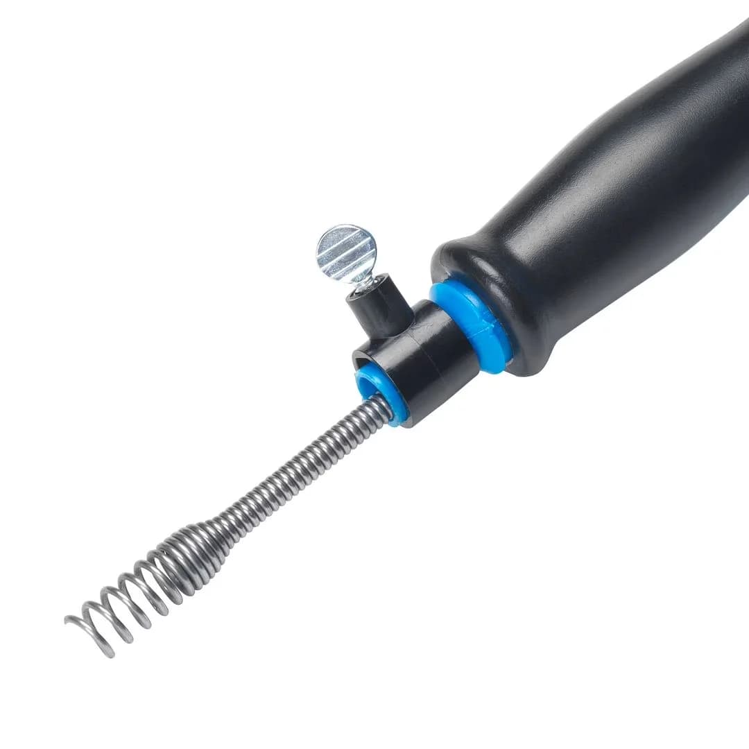 Premium Plumbing with Durable, Hand Crank Powered, Plastic Drum and Cable - 15' Model 0BC672