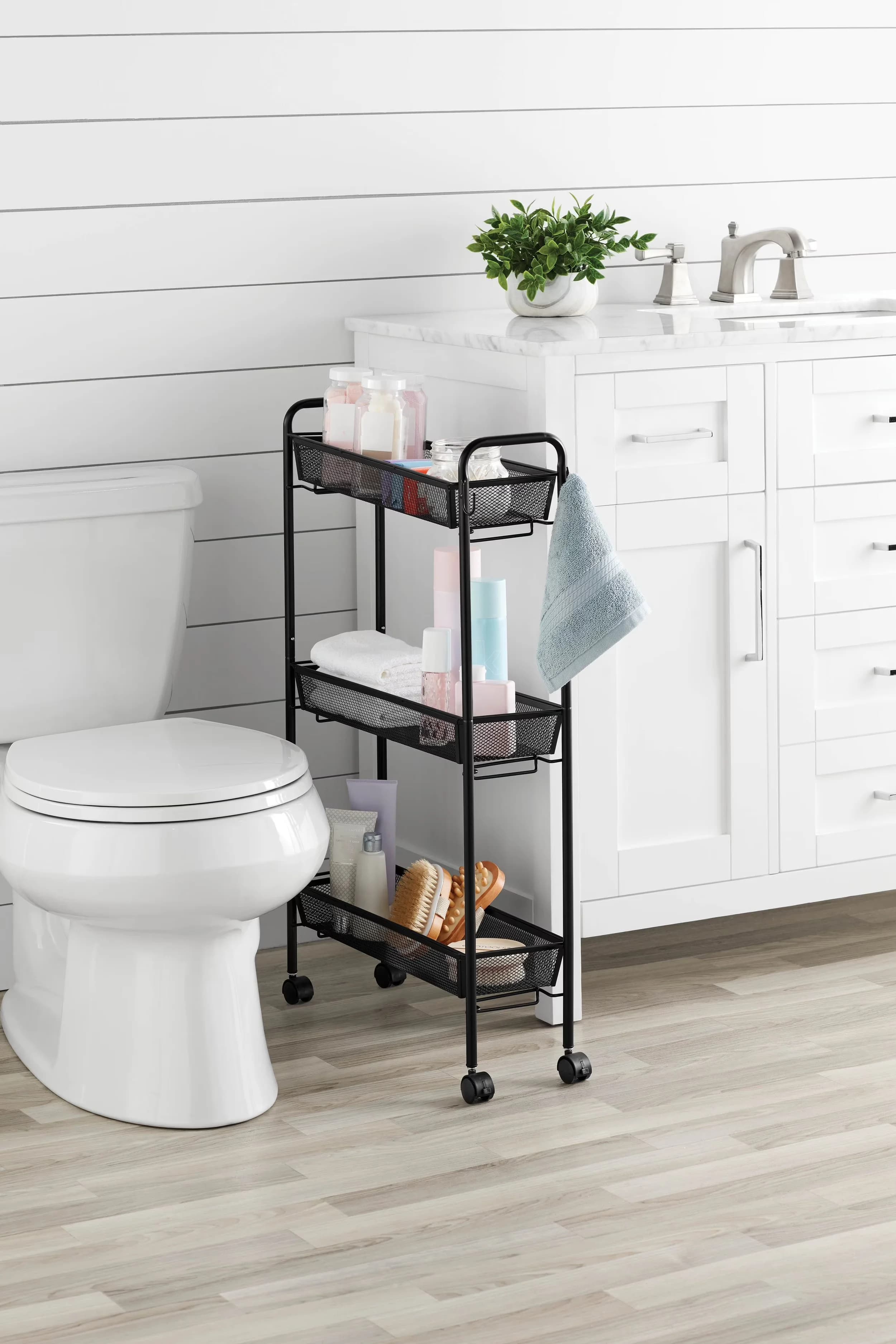 Innovative Garage Storage Supply with No tools required, Black - Steel Black Model EF7FC8