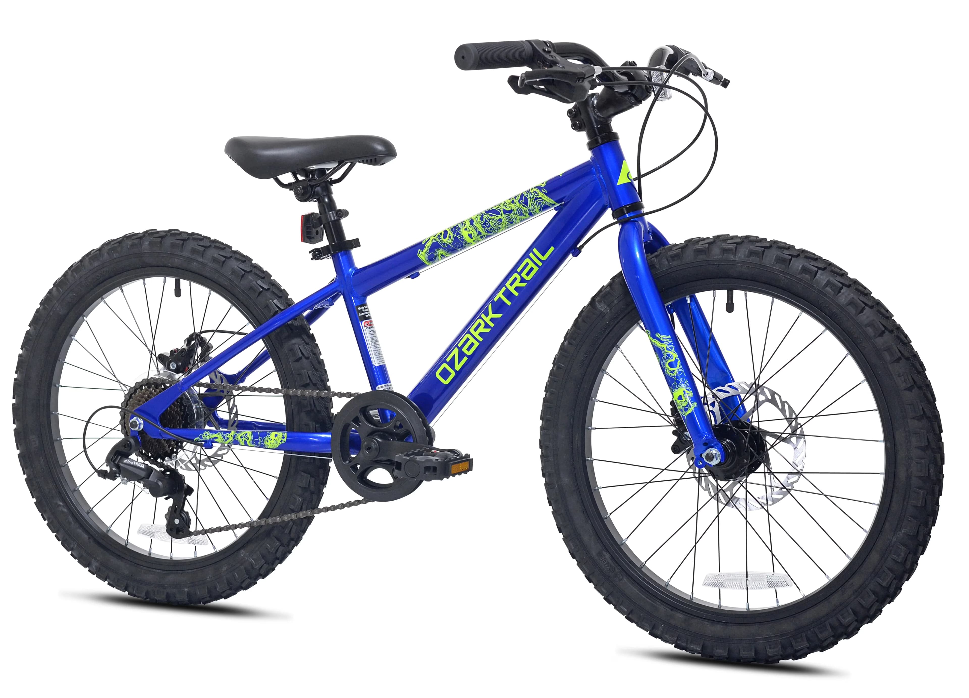 Essential Mountain Bike with Adjustable Speed, Adjustable Handlebar Height - Blue Model 7EF280