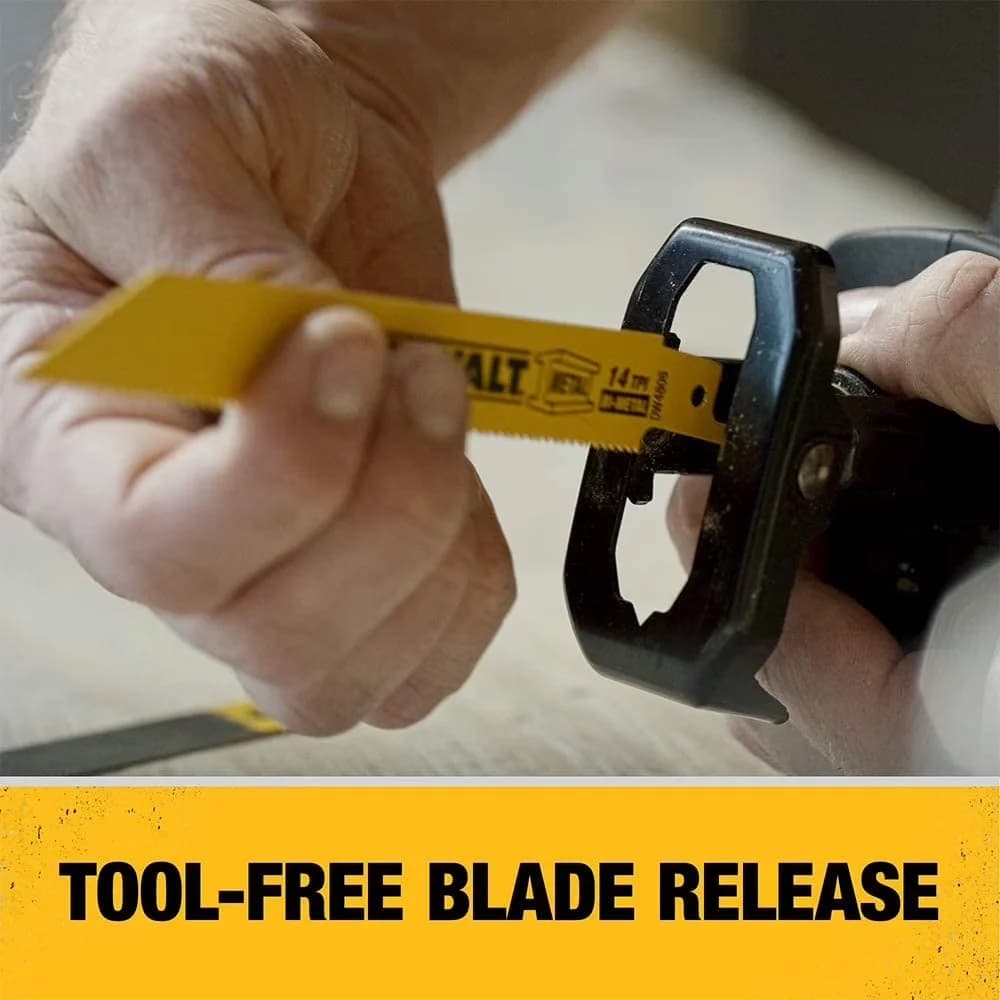 Efficient Power Saw with 20V, Variable Speed, 20V MAX Cordless (369B) - Yellow Model 21F222