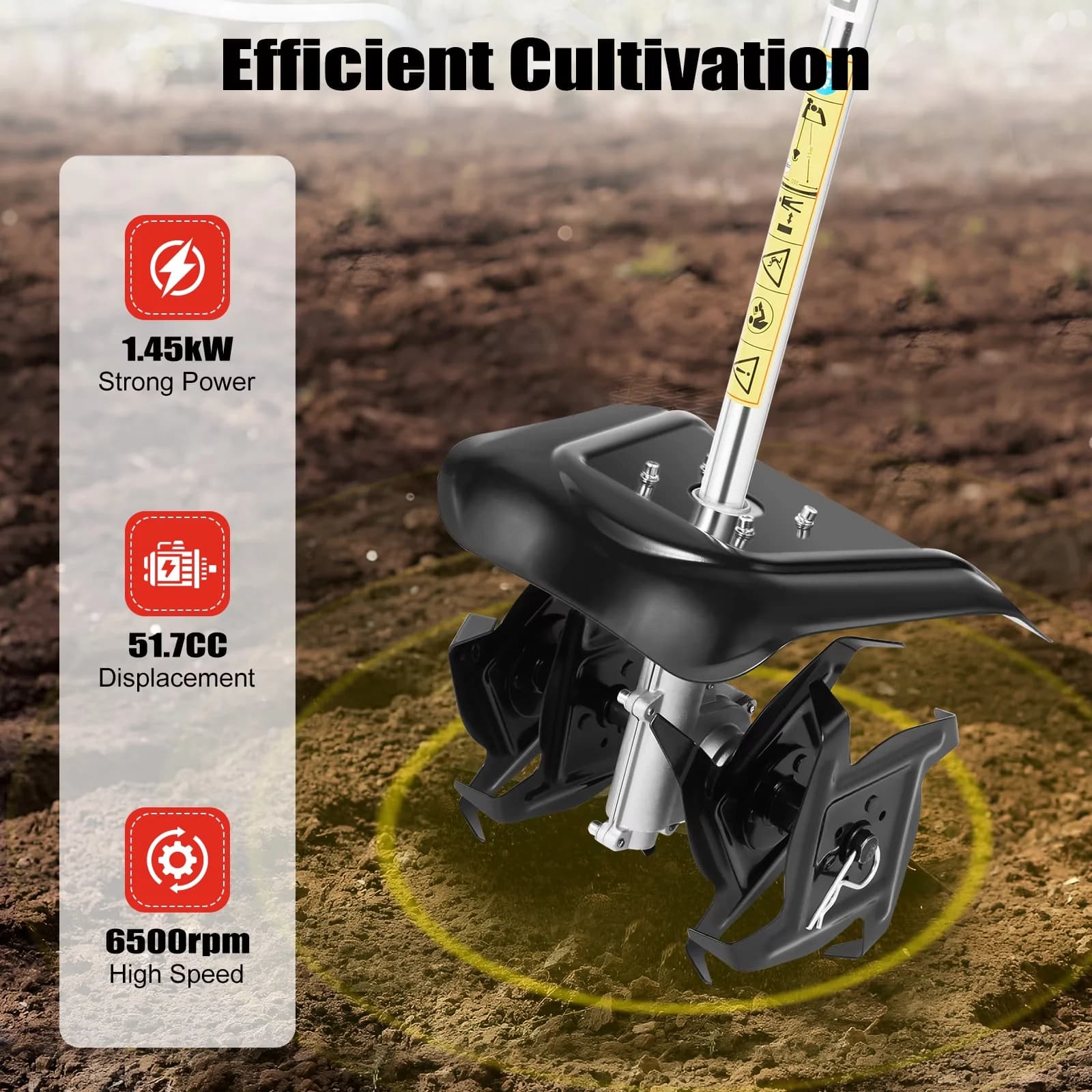 Stylish Trillers Cultivator - 7CC - Compact and Portable Model 5CFC22