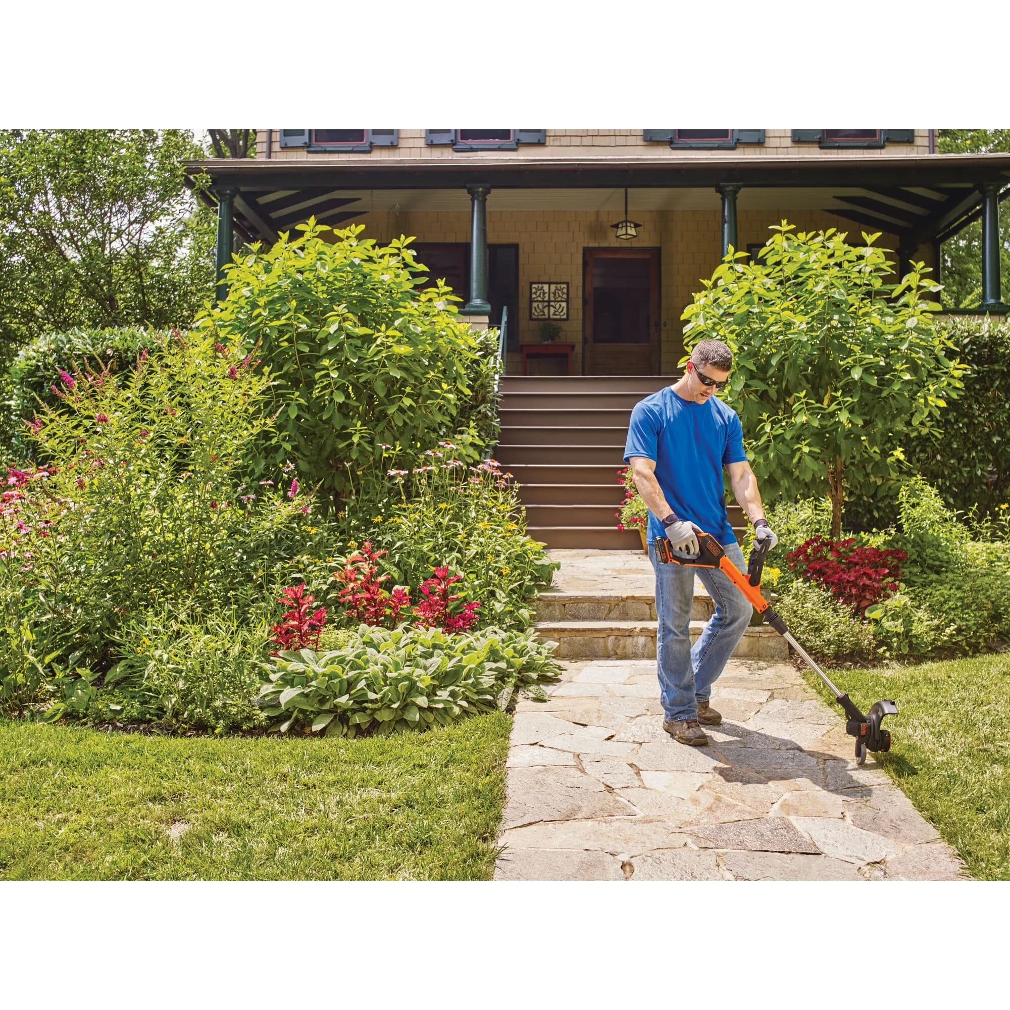 String Trimmer Quality with Battery, 20V - Quality Construction Model 24740A
