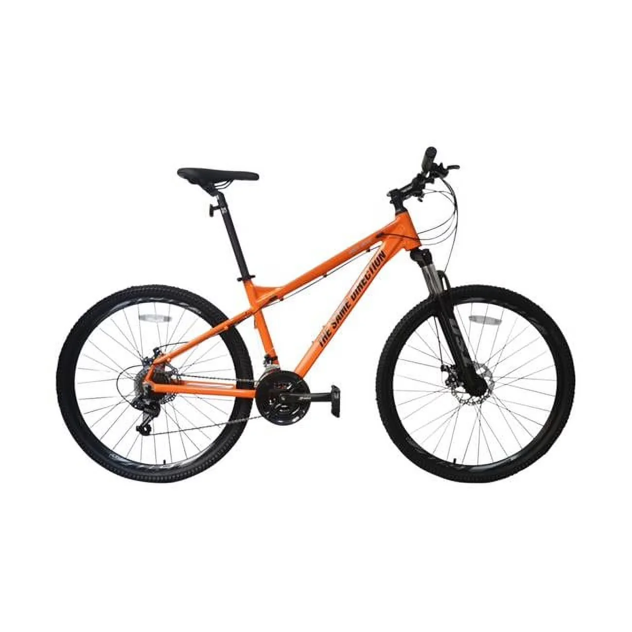 Stylish Mountain Bike with Lightweight, 27" 21 Speed, Orange - Orange for Daily Use Model 079A25