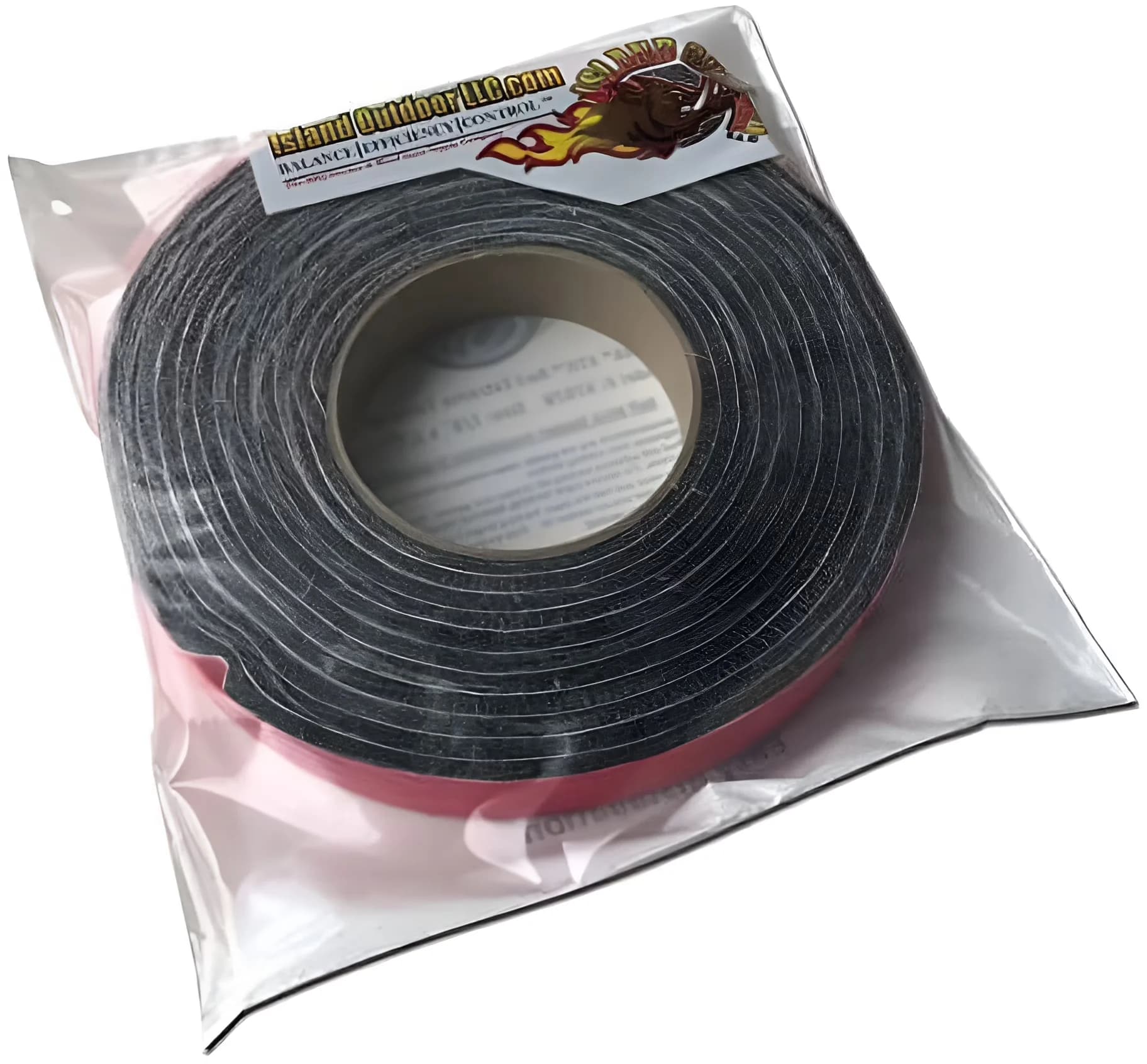 Premium Smoker with XTR78 High Temp BBQ, Self-stick felt for easy installation - Grey With Red Wrap Magmatec Fiber Model B0FC45