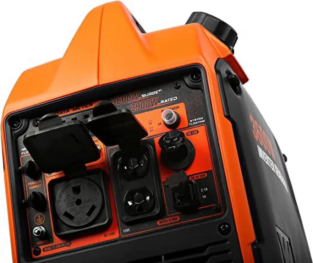 Generator Efficient with 3600W, Fuel Shut Off (56360i) - 3600 - Residential Grade Model 1A9E7D