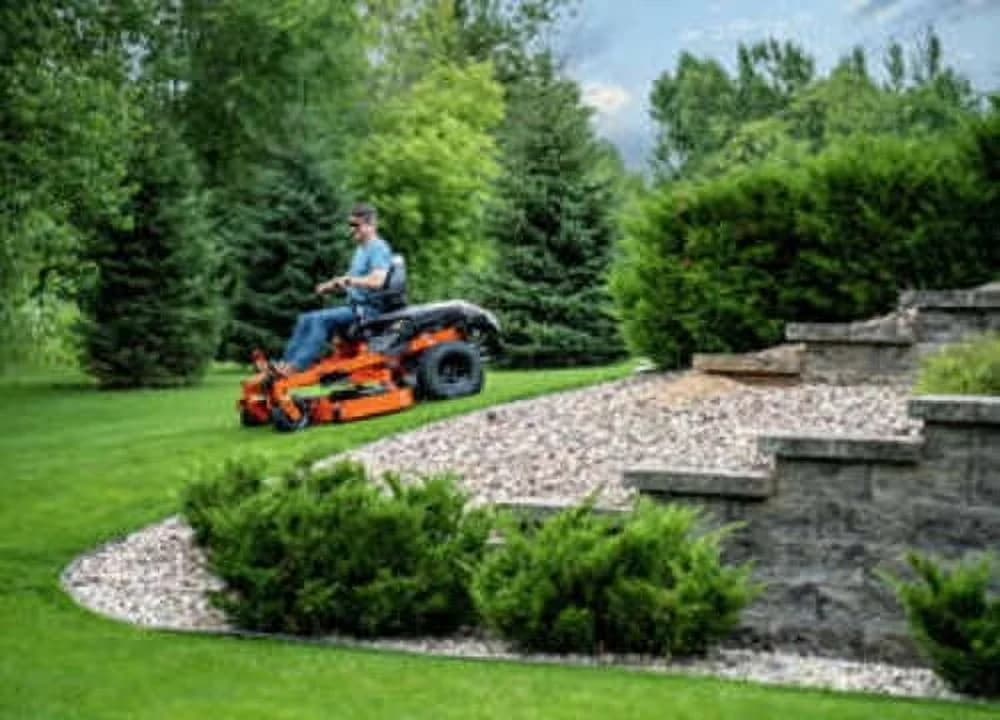 Professional Riding Lawn Mower with Adjustable Speed, 3.5 gallon fuel capacity - Model B01659