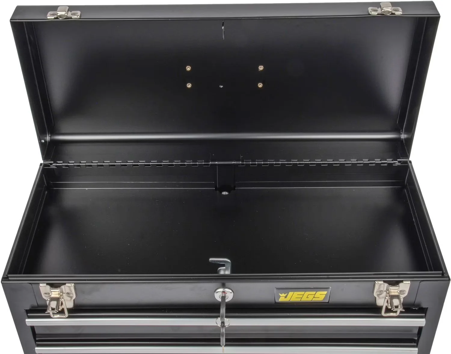 Toolstorage Premium with Portable, Portable 3 Drawer Tool Box - Black Steel Model D7A9F3