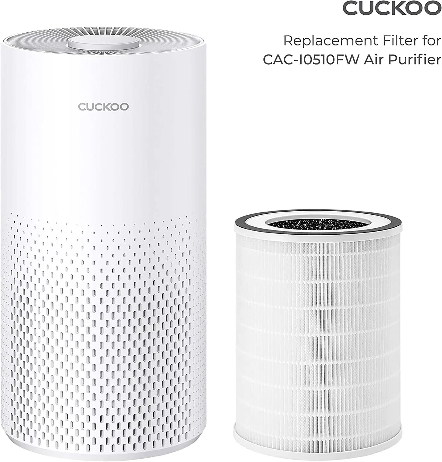 Compact Air Purifier with Filter Change Indicator, True HEPA Replacement Filter - Model 66264C