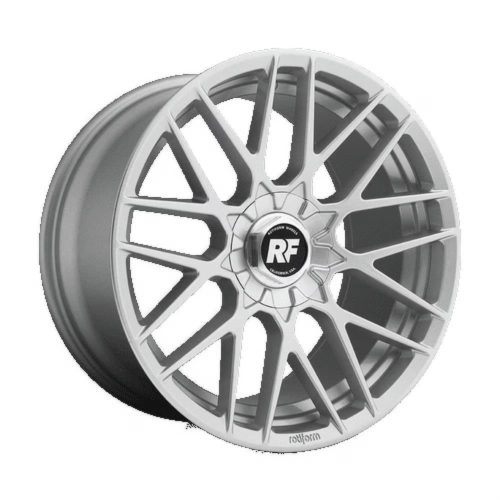 Modern Wheels And Rim with Manufacturer Part Number: R140188502+45, Size: 18x8.5, Offset: 45mm - Cast Aluminum Gloss Silver Model CE72B2