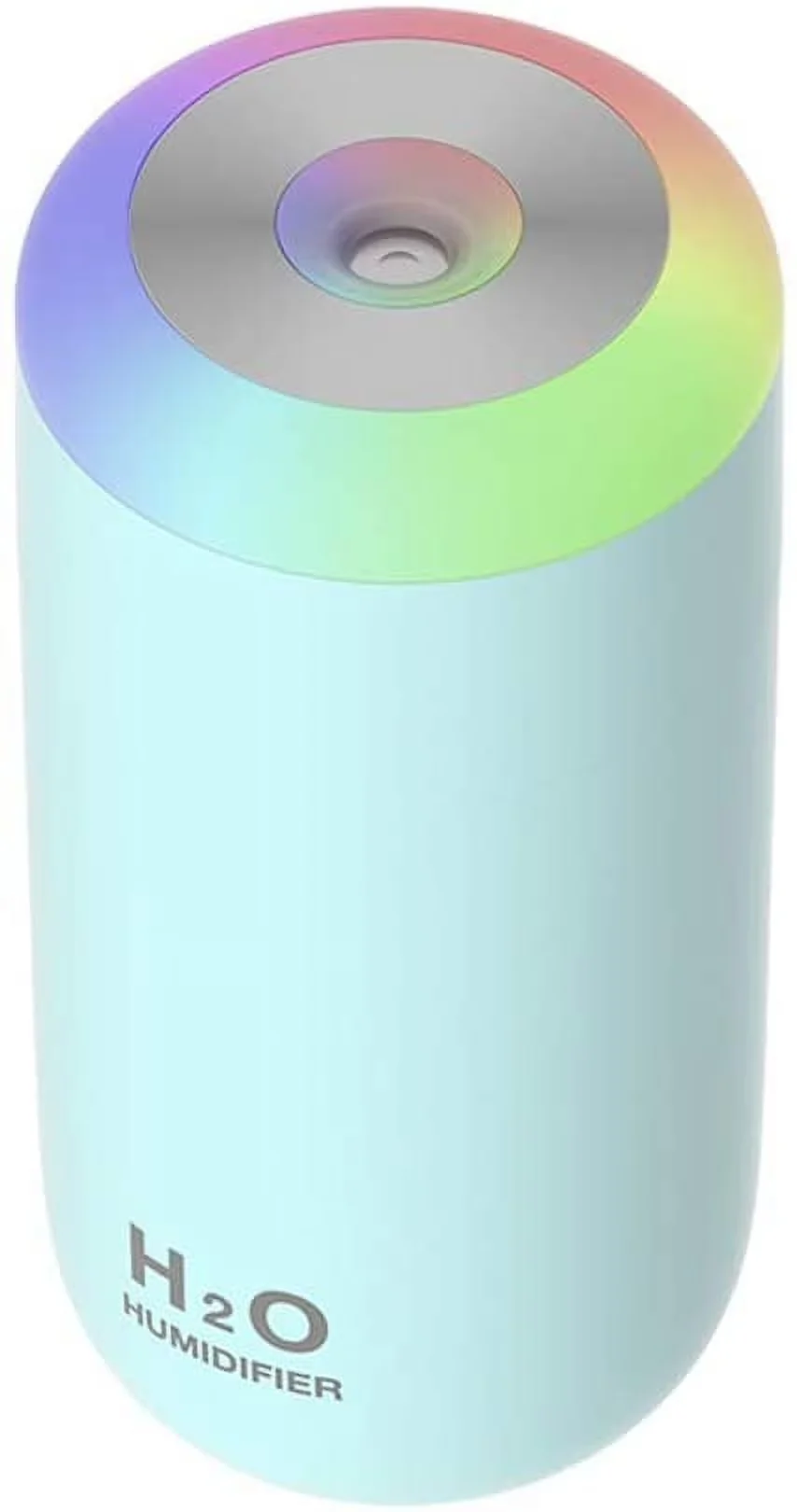 Premium Humidifier with Battery, Remote Controlled, USB 350ml Mini - Blue for Small, Indoor Model A70C81