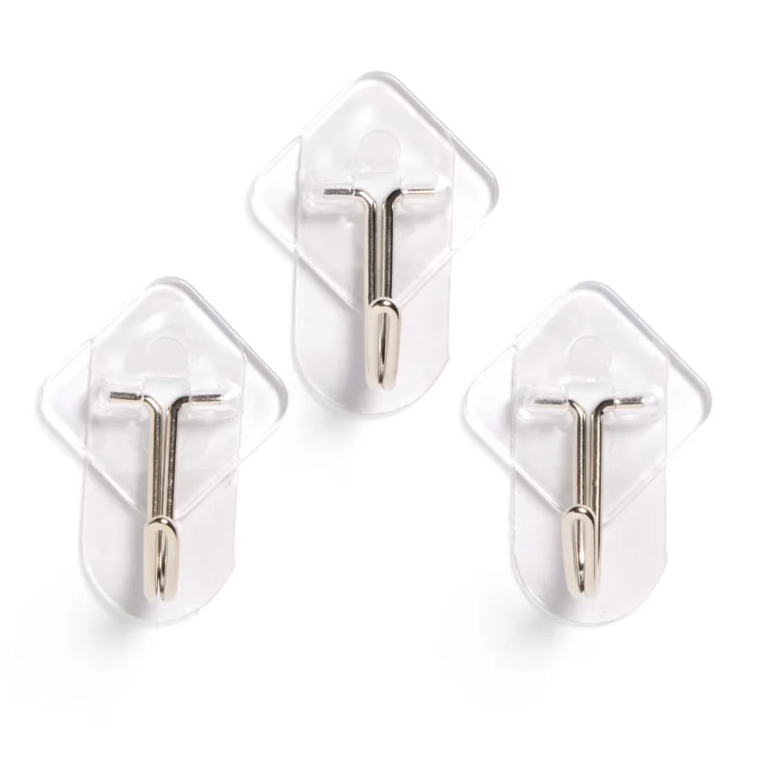 Essential Damage-Free Hanging with Easy Installation, Easy-To-Use - Clear Plastic Model C962D8