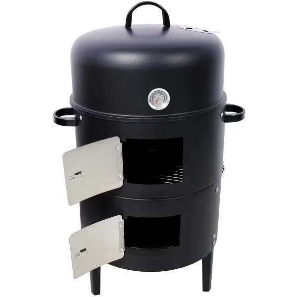 Modern Flat Top Grill with Rust Resistant, 【Portable and Durable Construction】 - Black Metal, Aluminum Model A51CC6