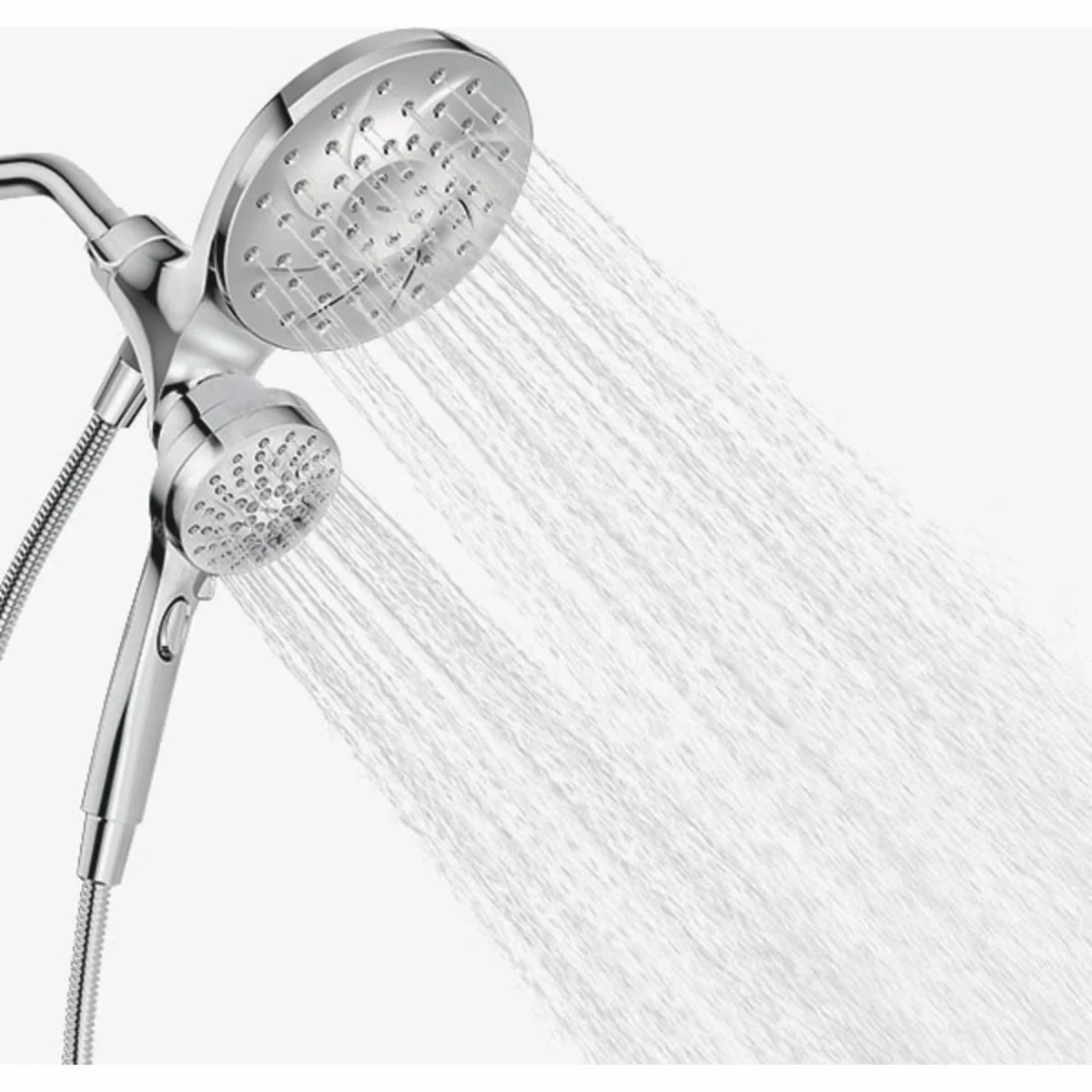 Innovative Shower Head with Easy To Install, Magnetic Docking System - Plastic, Metal Chrome Model DB7D0D