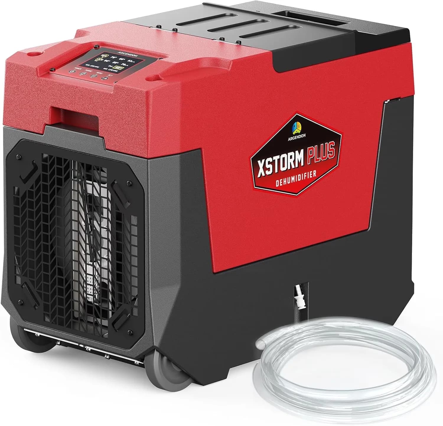 Versatile Dehumidifier with Remote Controlled, Automatic Defrost Control, Energy Efficient - Red Model DA2BF8